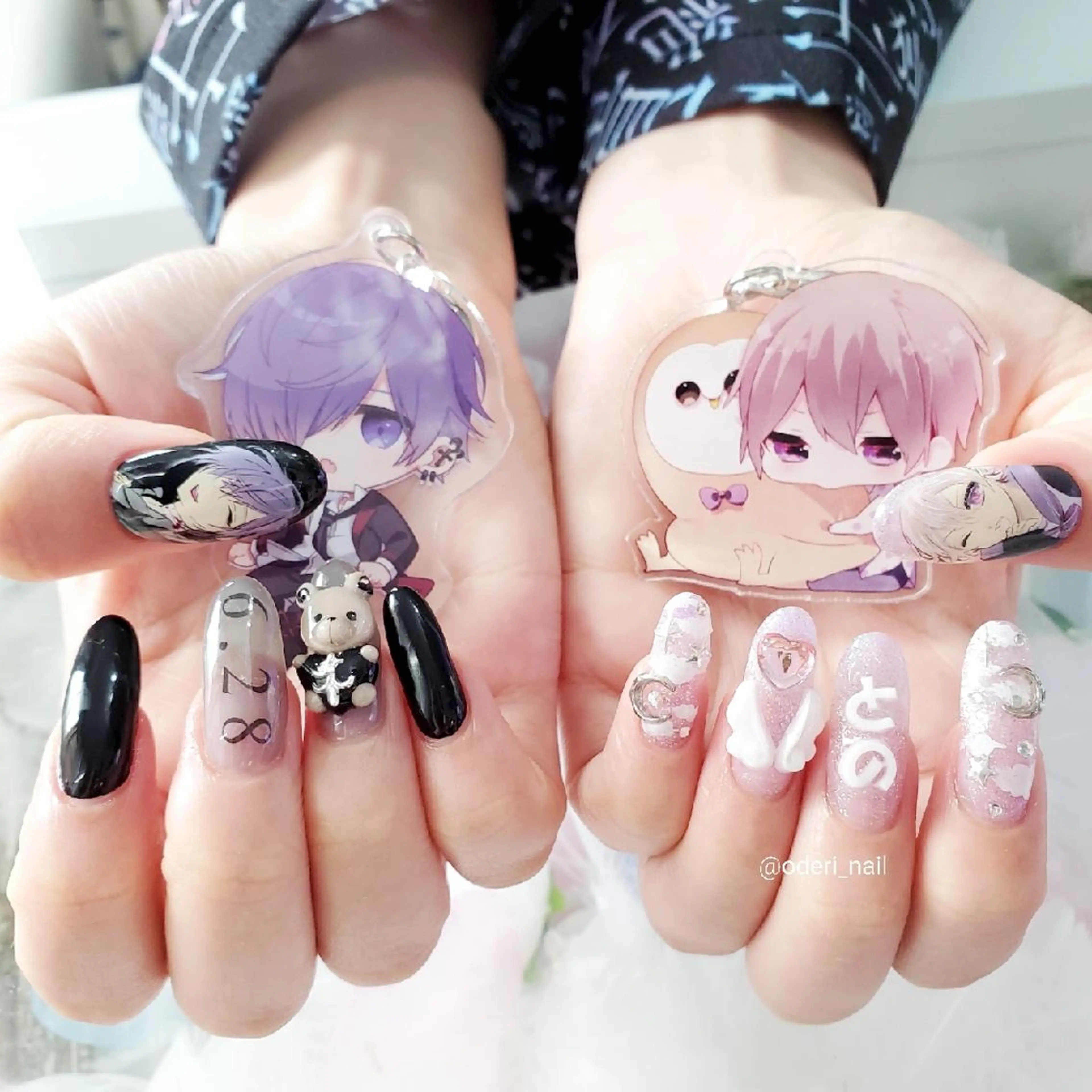 ネイル アートネイル ジェルネイル おで@ oderi_nailのネイルデザイン