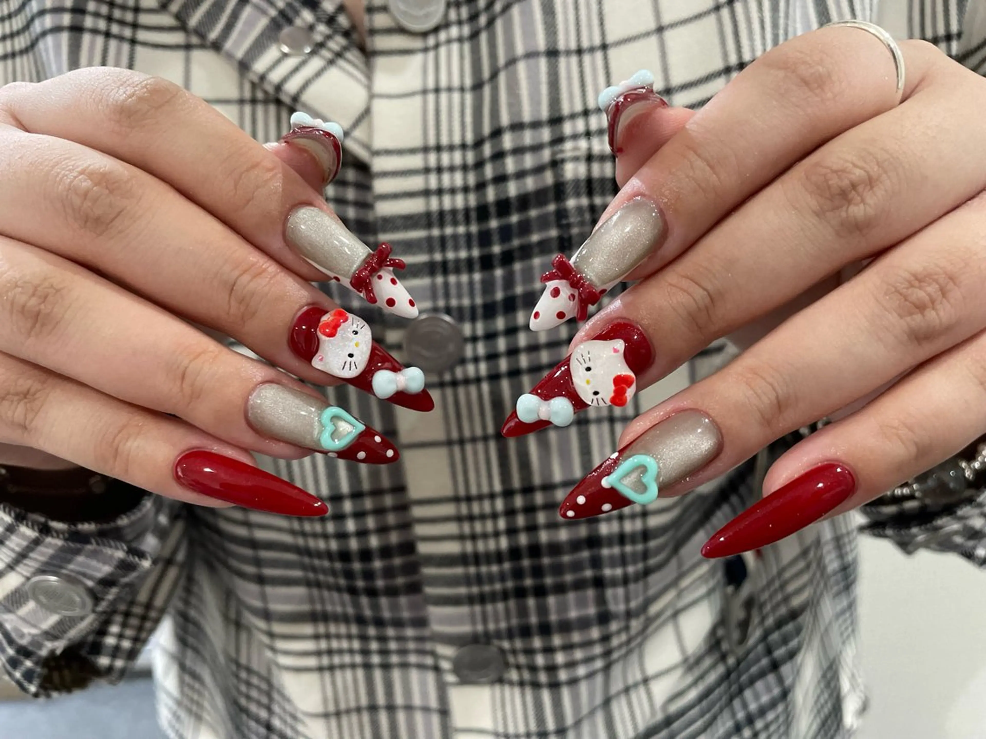 ネイル ゆず秋葉原 Vickyのネイルデザイン