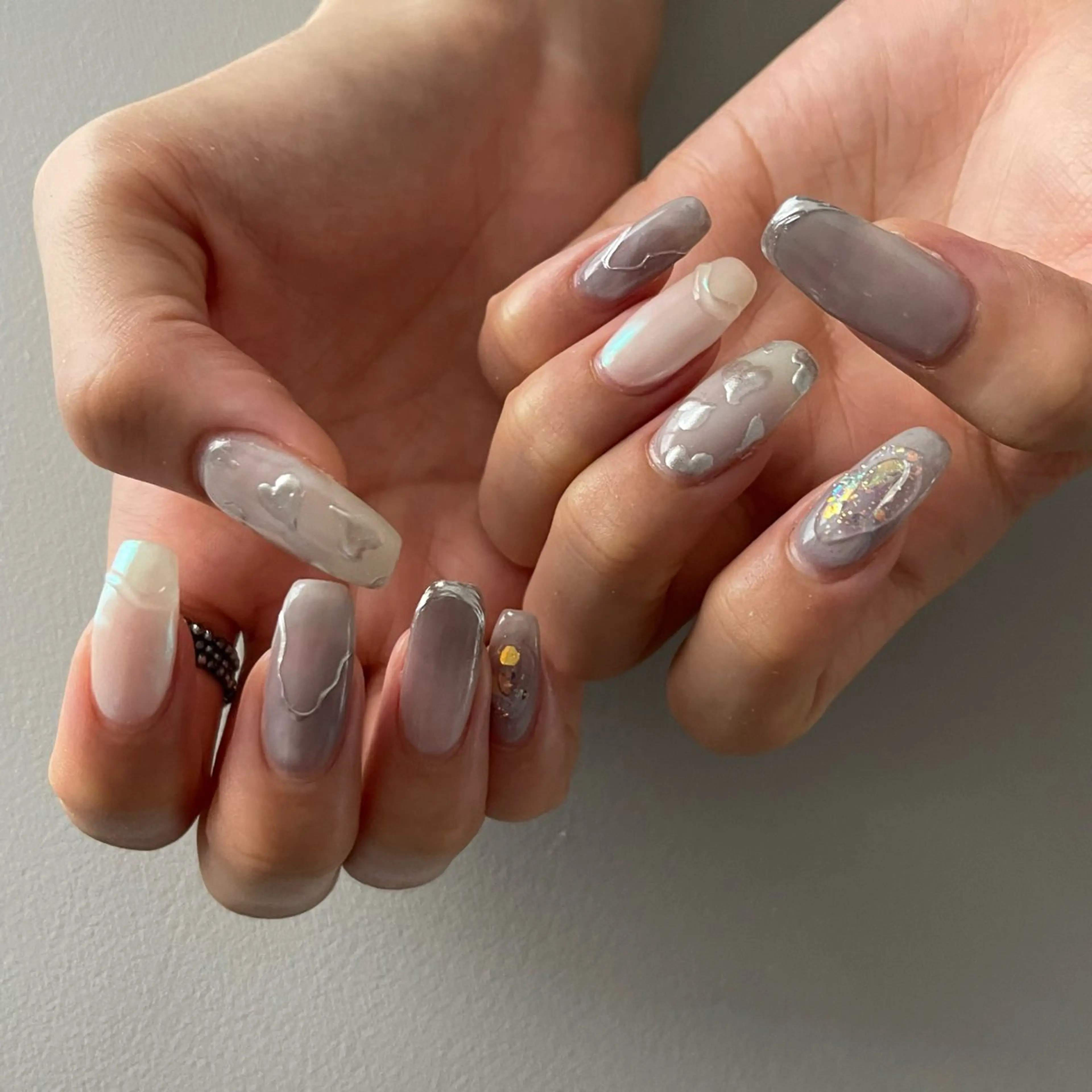 ネイル ニュアンスネイル Luccica nailのネイルデザイン