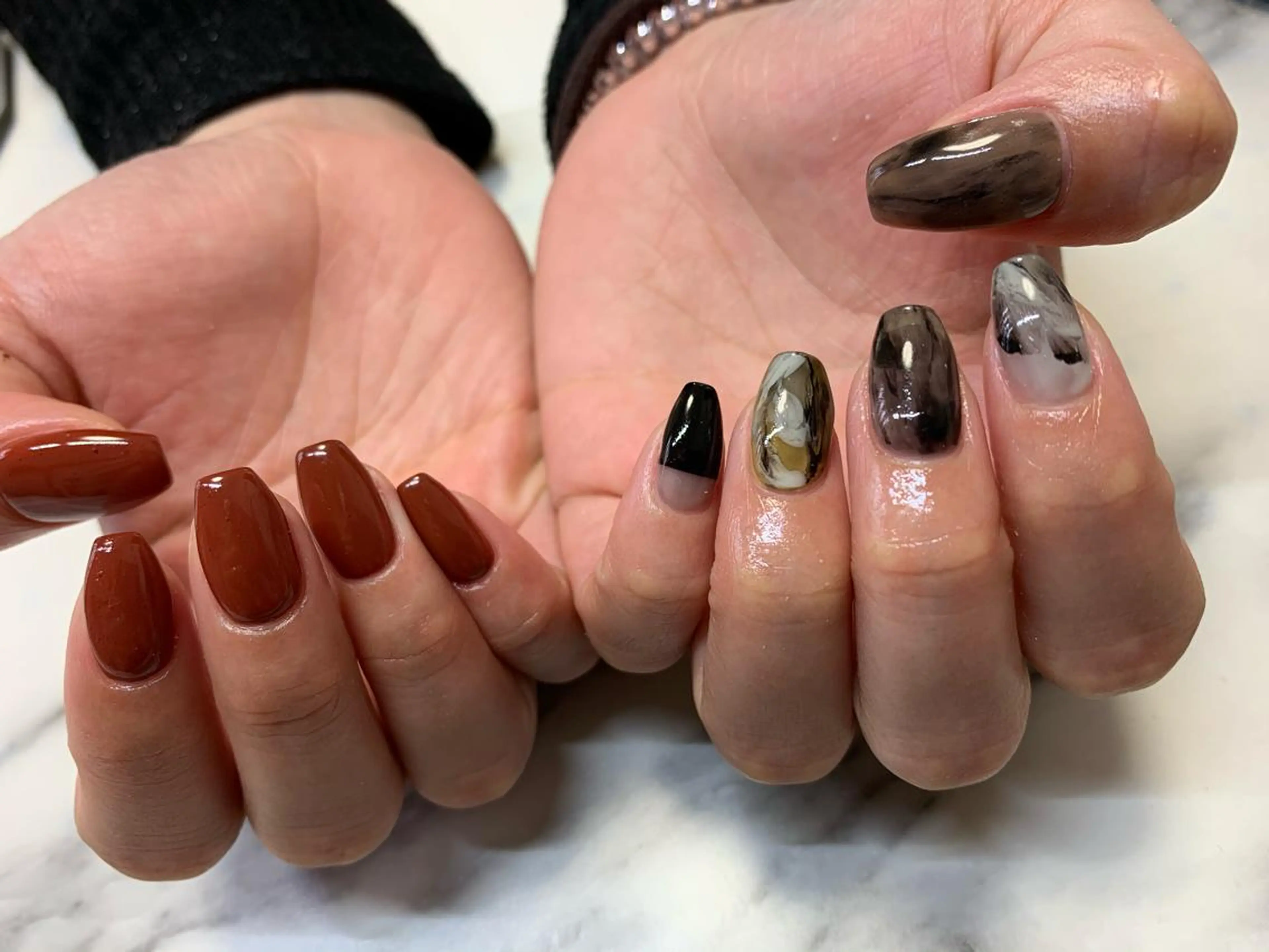 ネイル 持ち込み 鈴木 なつきのネイルデザイン