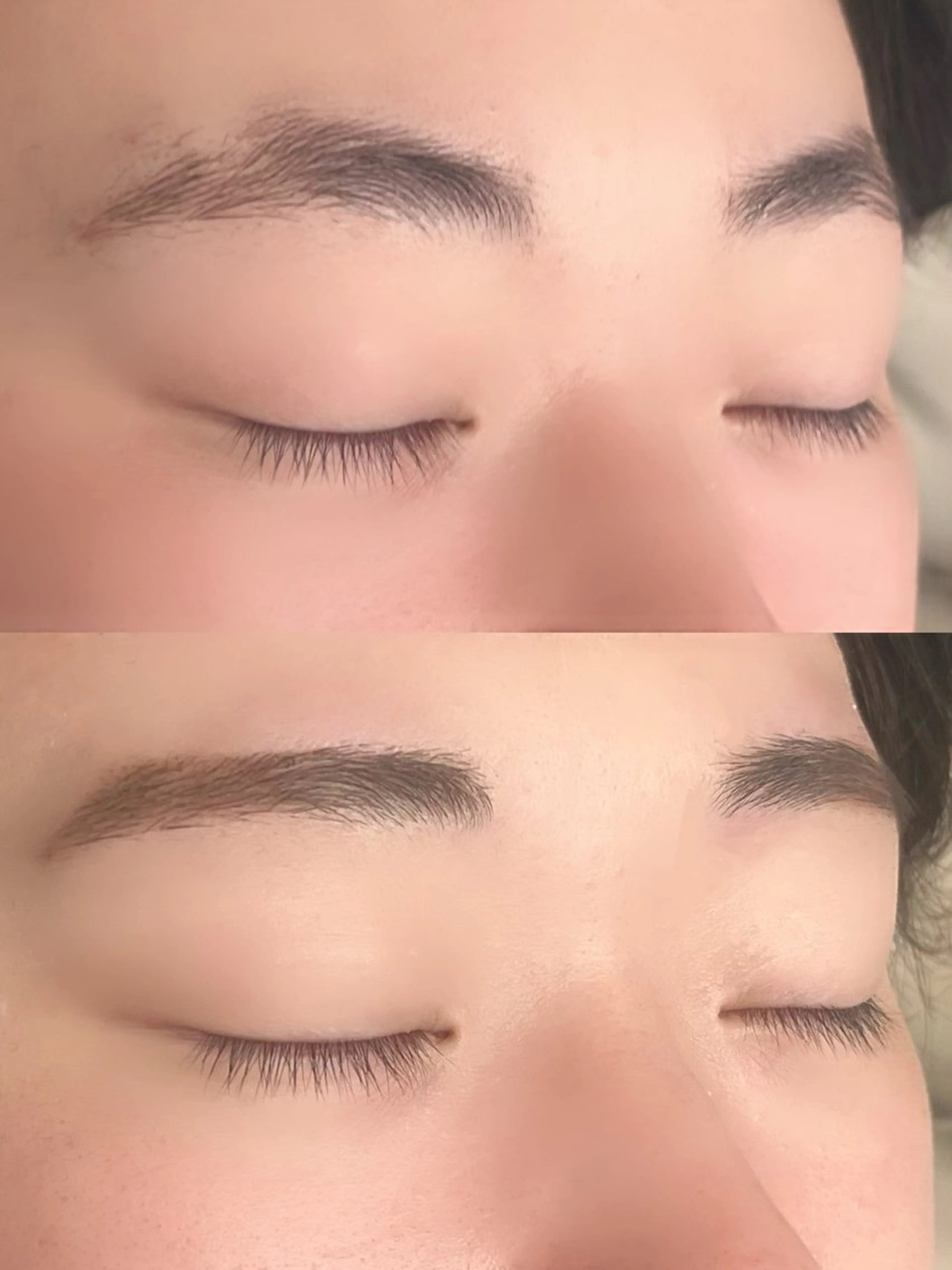 【清潔感】ワックス脱毛＋眉カットの写真