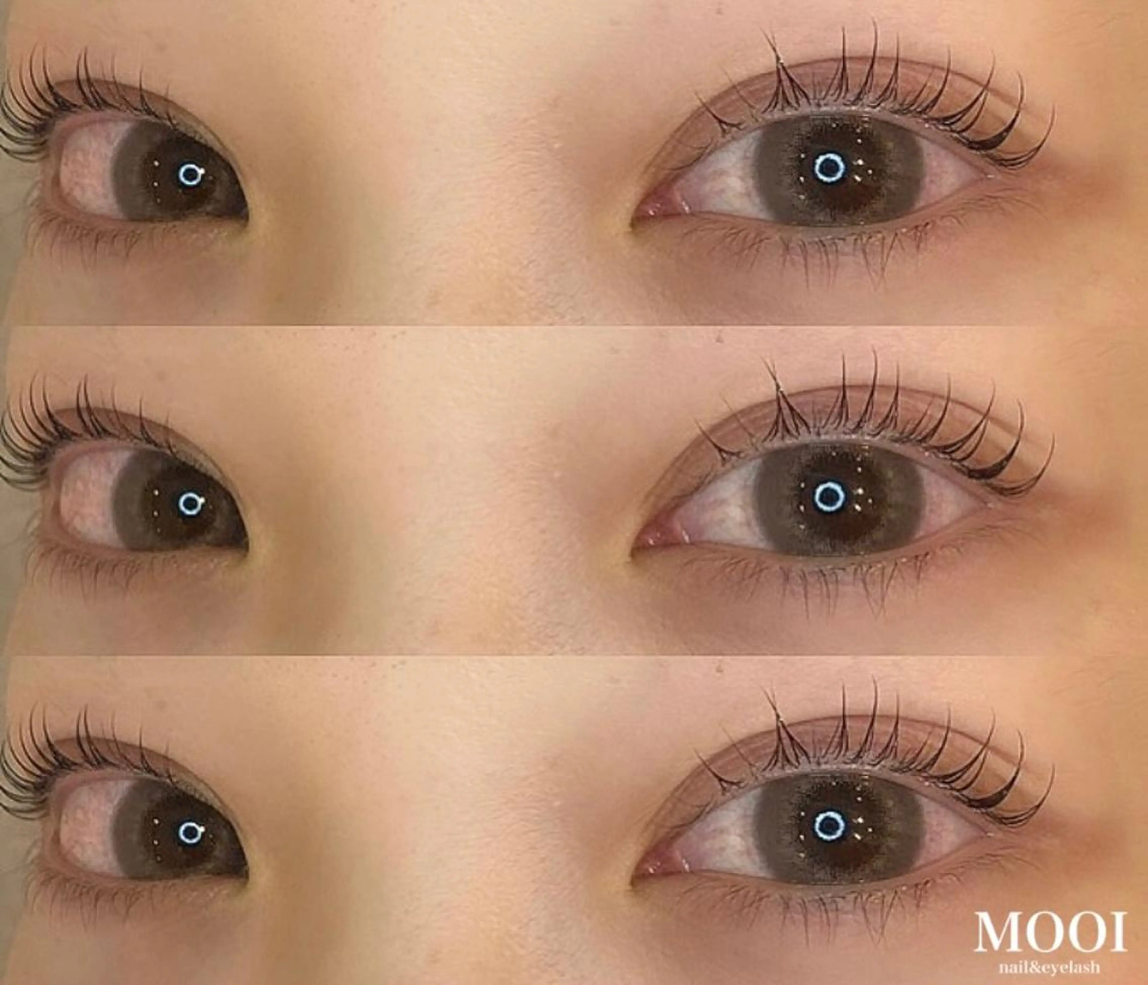 マツエク・マツパ 一重×まつ毛パーマ noel nagi 🎀🫧のマツエク・マツパデザイン