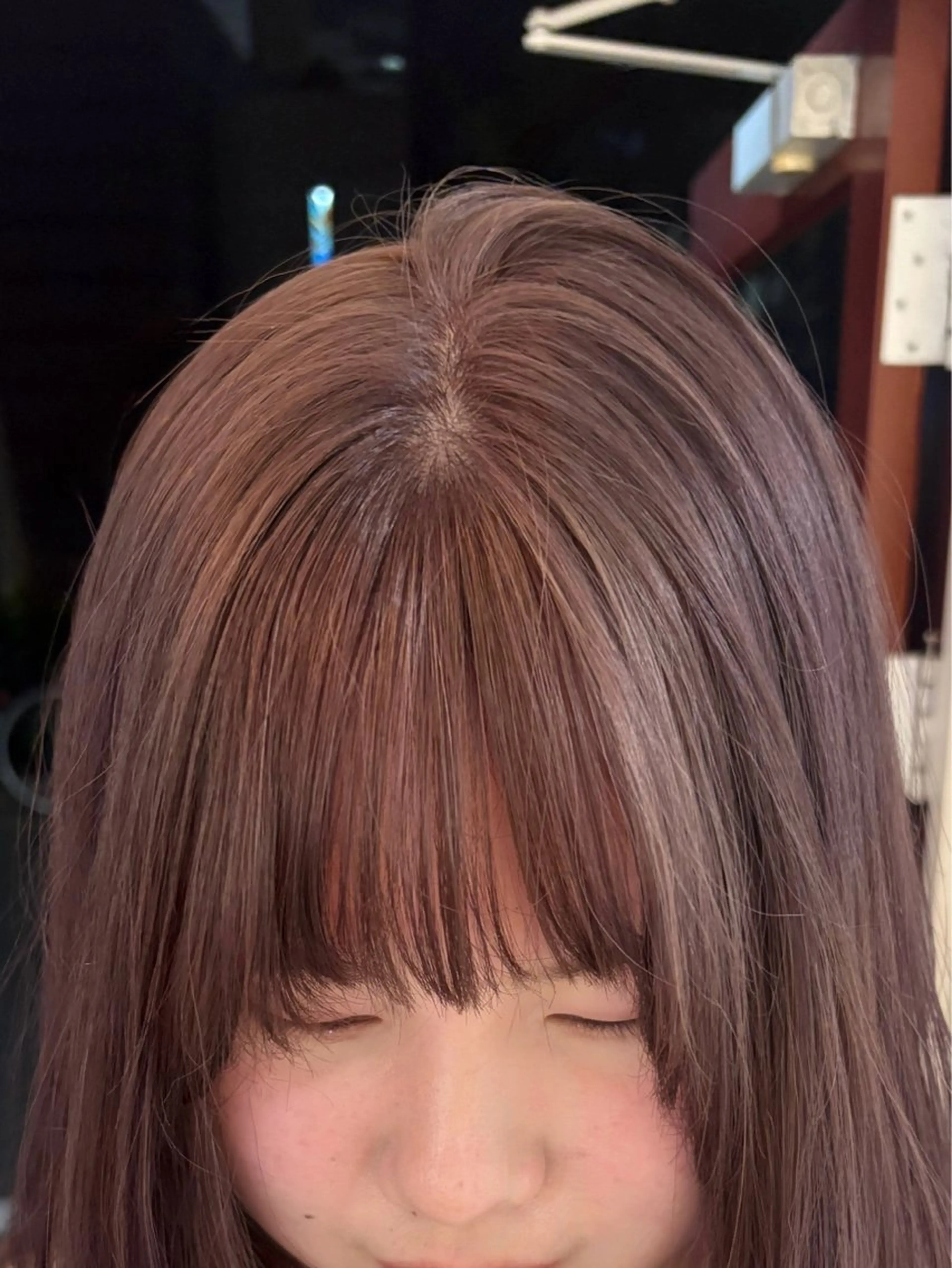 カラー ベージュカラー ブリーチ ケアブリーチ 透明感カラー ラベンダーカラー カット ヘアカラー トリートメント kanami/ 中崎町美容室のヘアスタイル