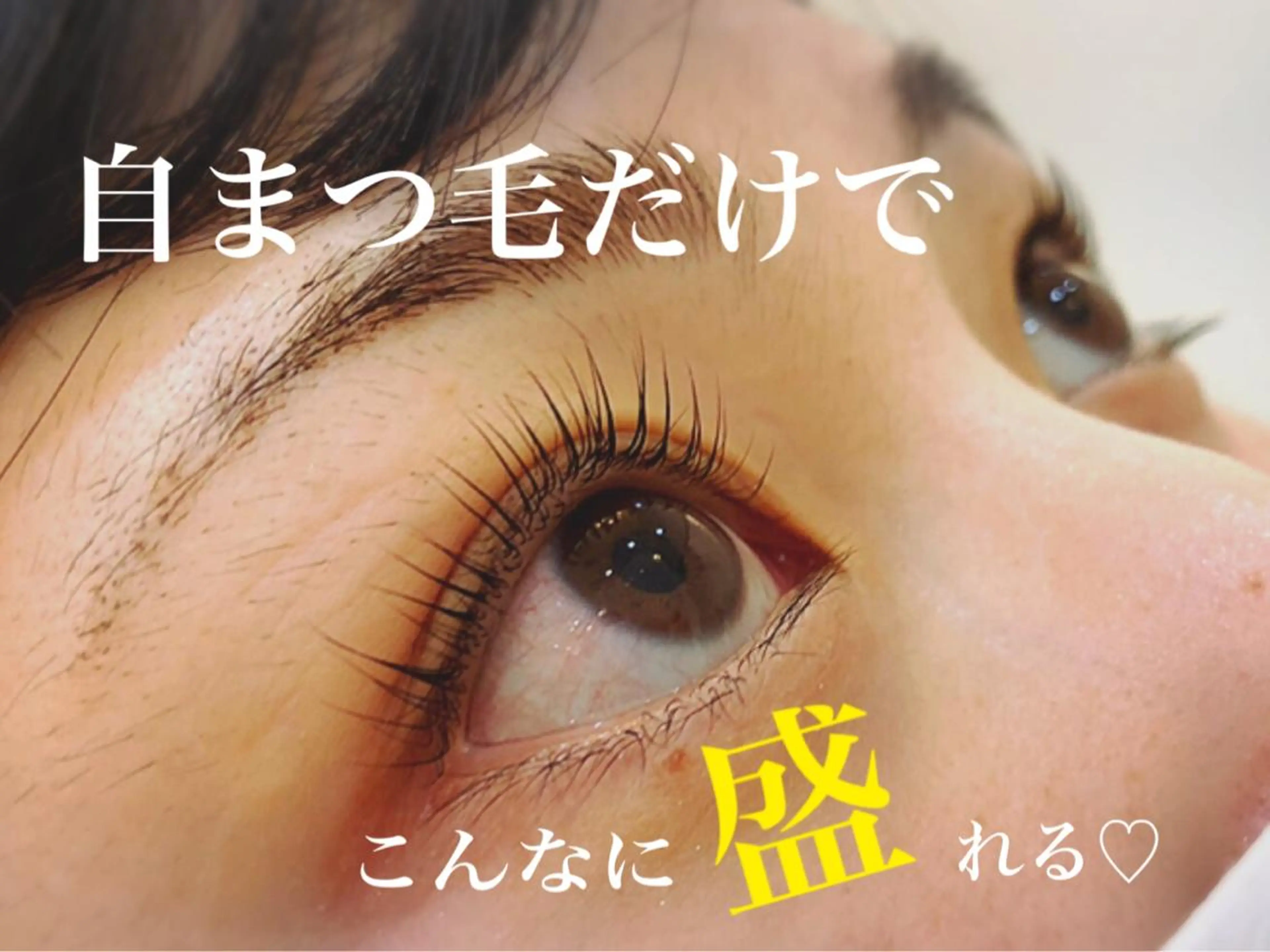 マツエク・マツパ マツパ Cupidトップ アイリスト石川のマツエク・マツパデザイン