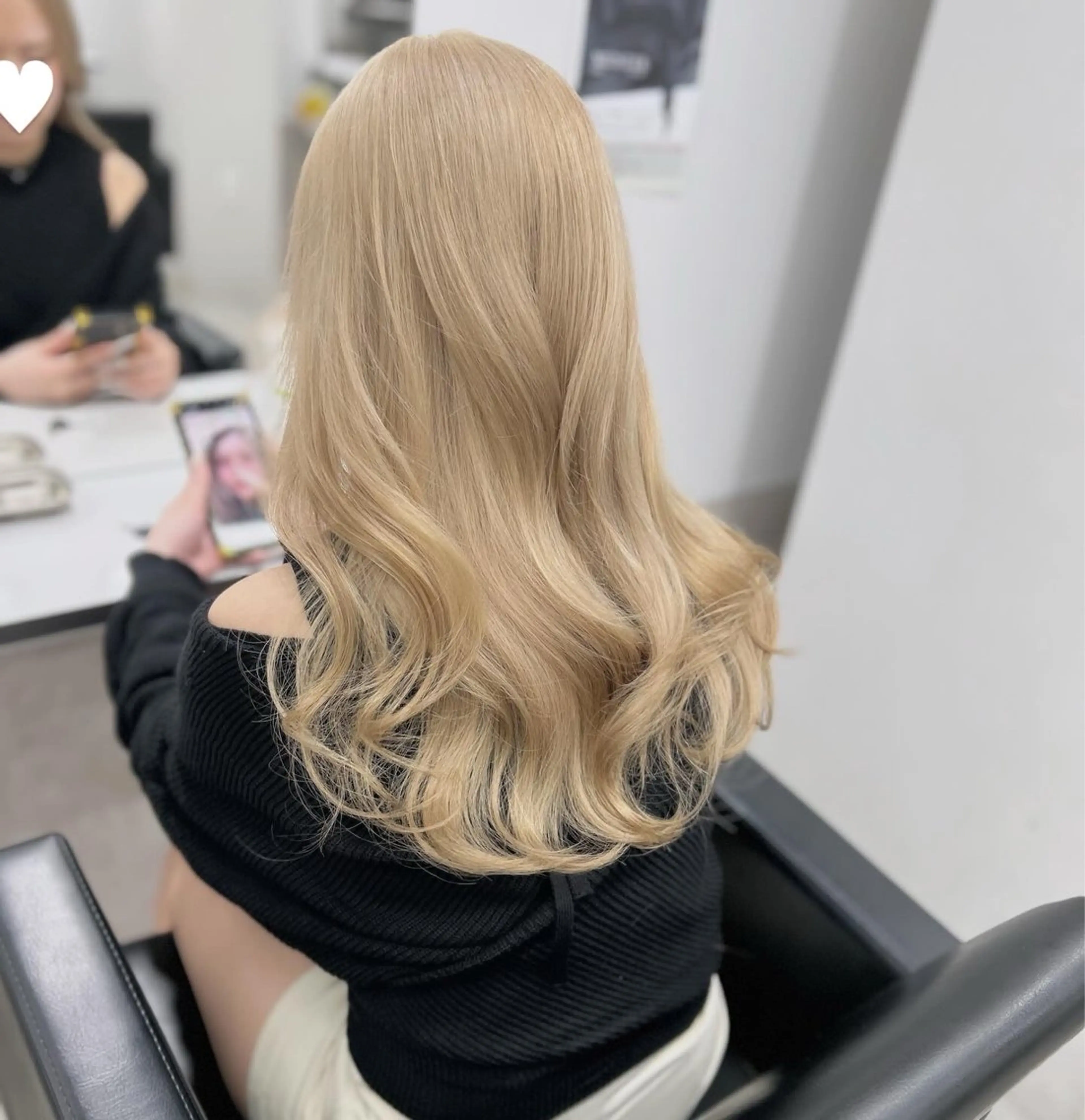 カラー カット ヘアカラー GiseL さあや博多ハイトーンのヘアスタイル