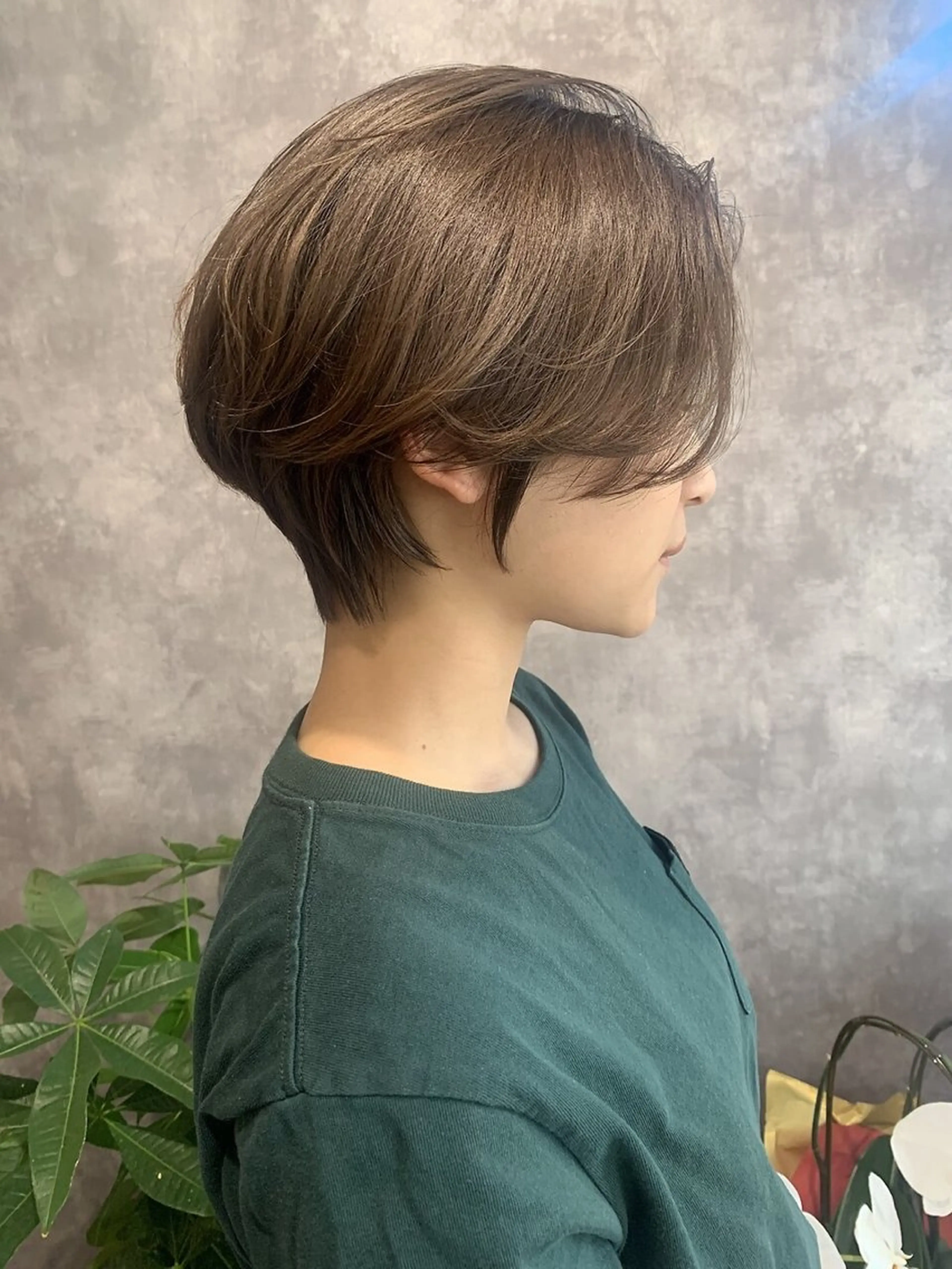 【女性モデル限定】ショートヘアカットの写真
