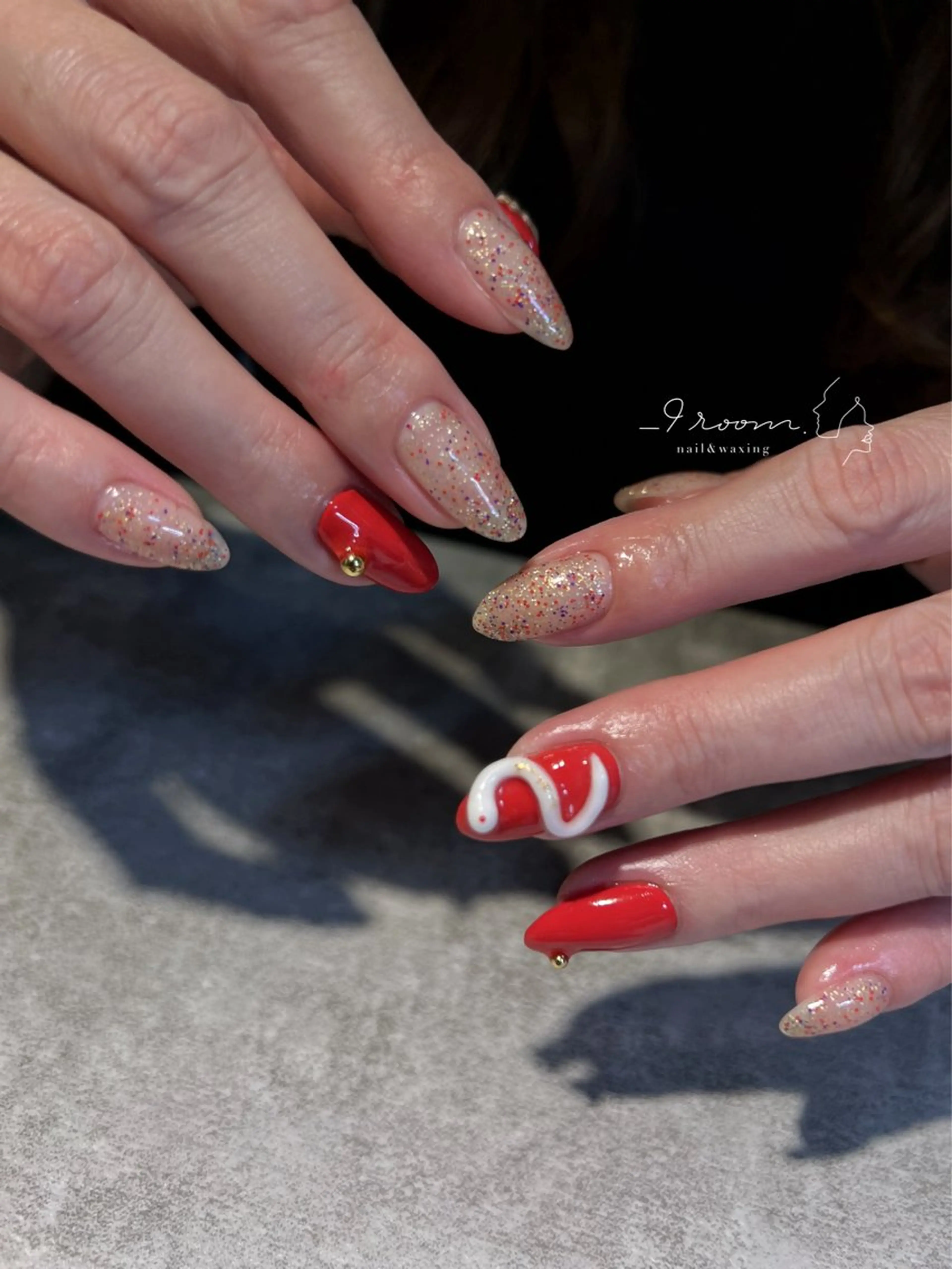 ネイル ハンドネイル _9 room. Yoshimiのネイルデザイン