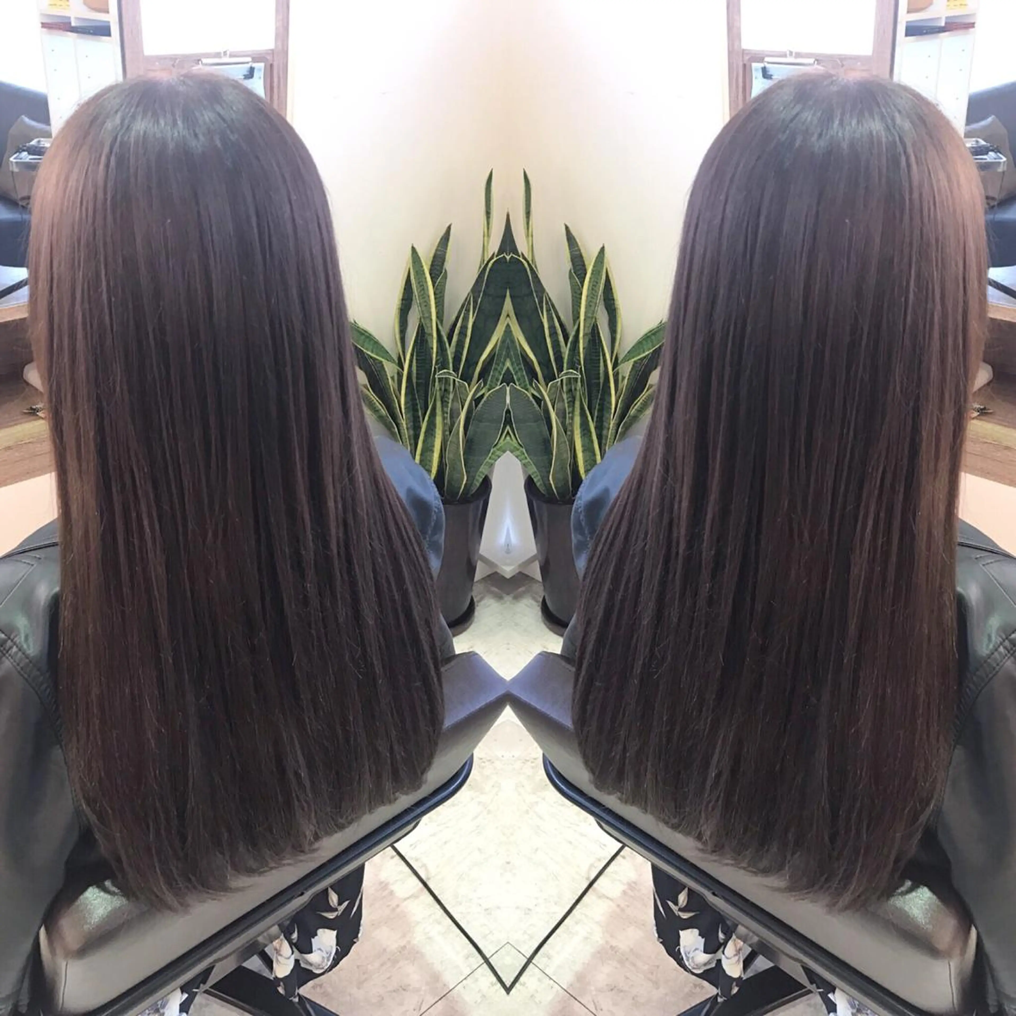 ロング カラー グレージュ イルミナカラー ラベンダーカラー ラベンダーグレージュ ラベンダーグレー 青木 茂樹⭐️ 透明感カラーのヘアスタイル