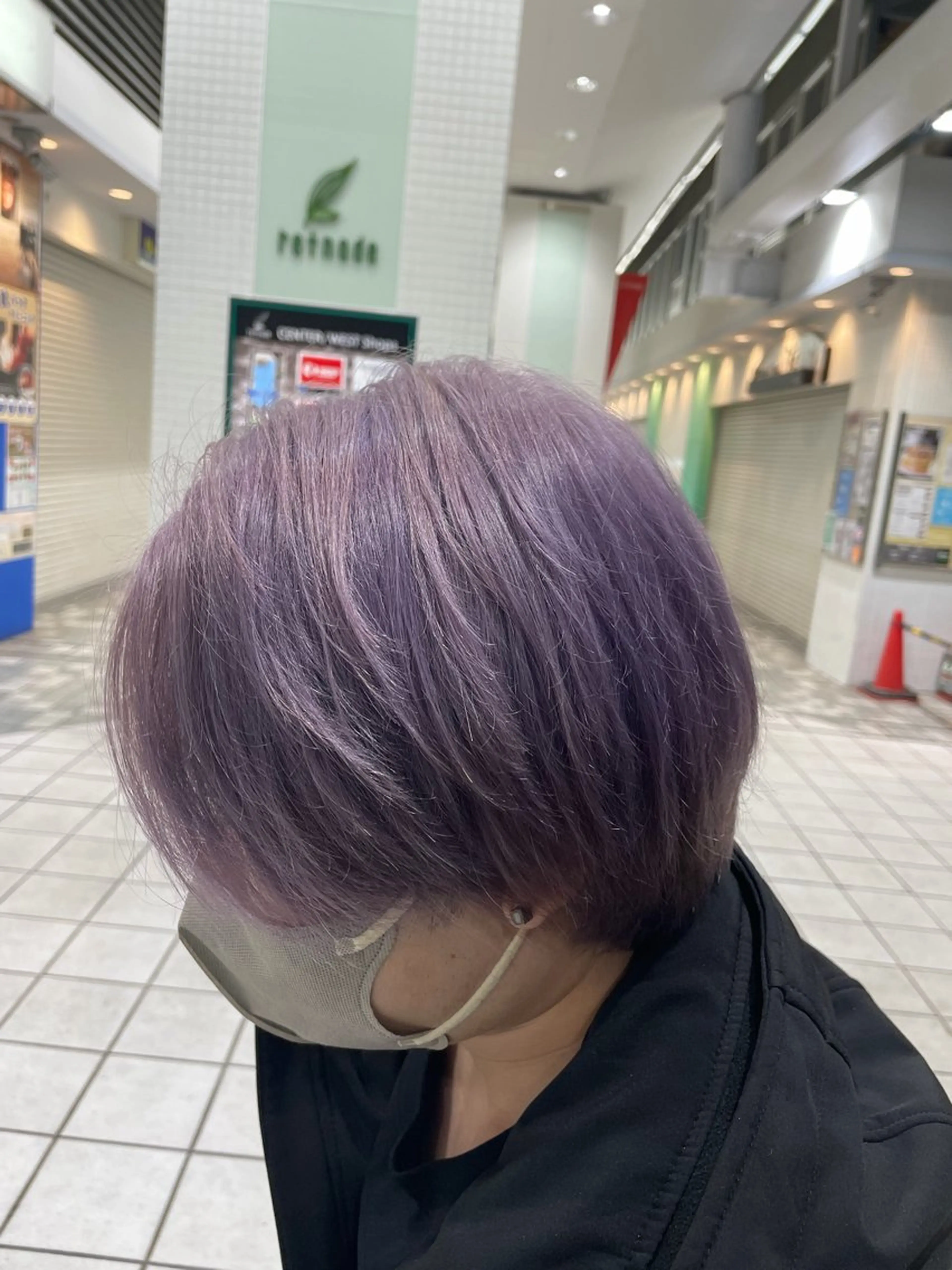 ショート カラー ラベンダーカラー カット ヘアカラー トリートメント 《ブリーチ/赤み消し /髪質改善》若松良樹のヘアスタイル