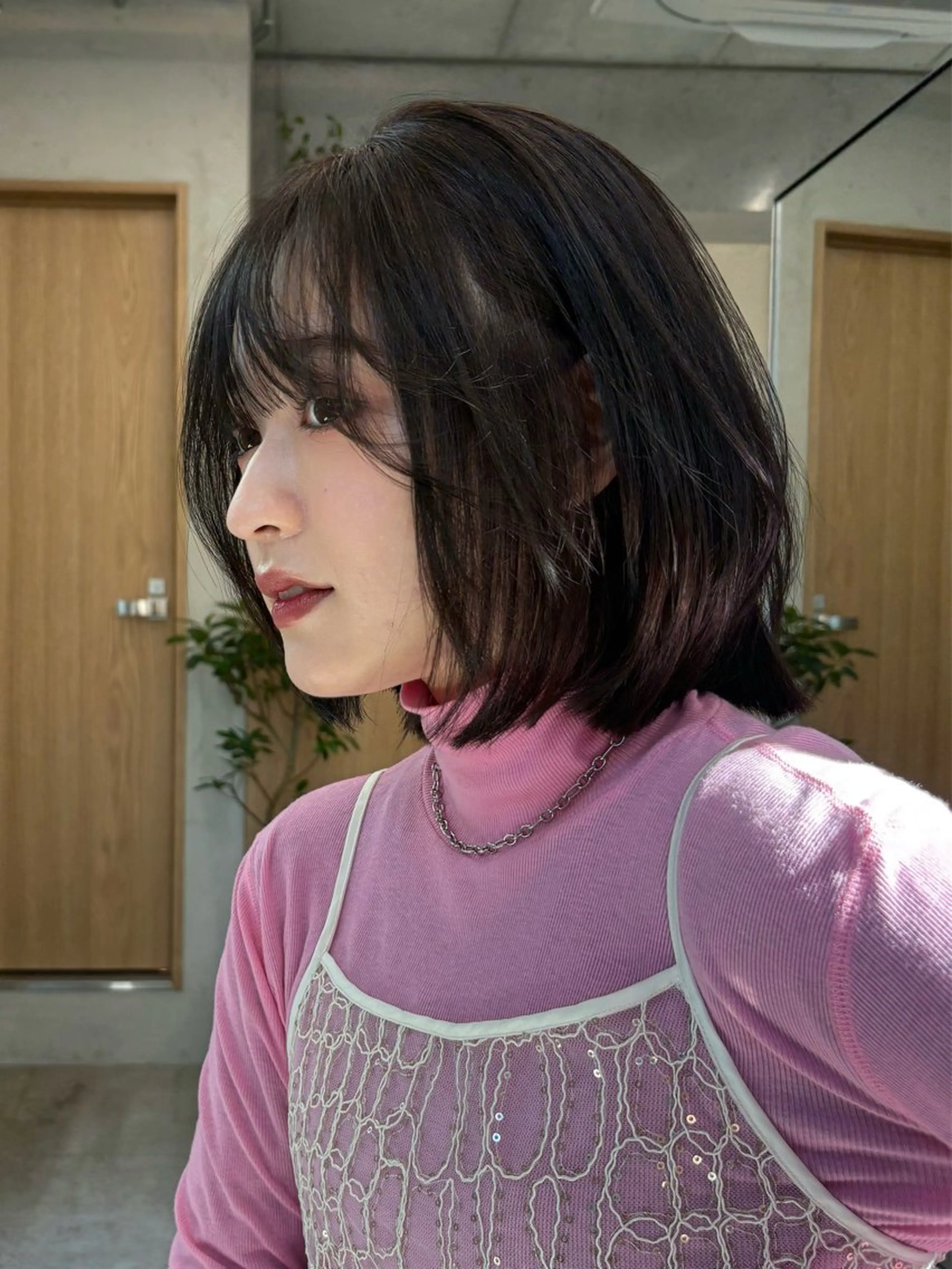 ショート カラー カット トリートメント レイヤー/柔色 カラー/SAkiのヘアスタイル