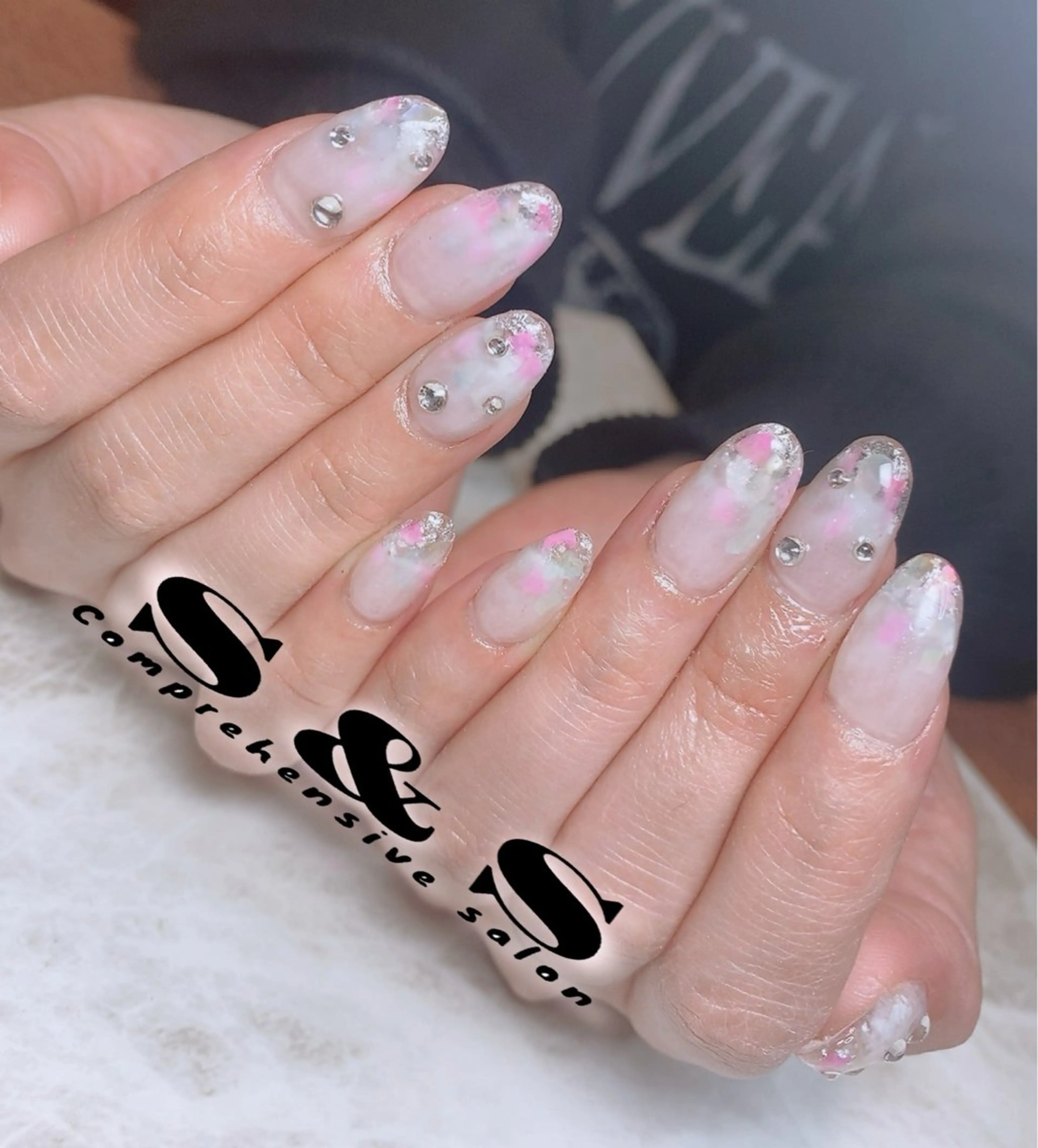 ネイル 長さ出し メンズネイル 持ち込み スカルプネイル S&S 村田小百合のネイルデザイン