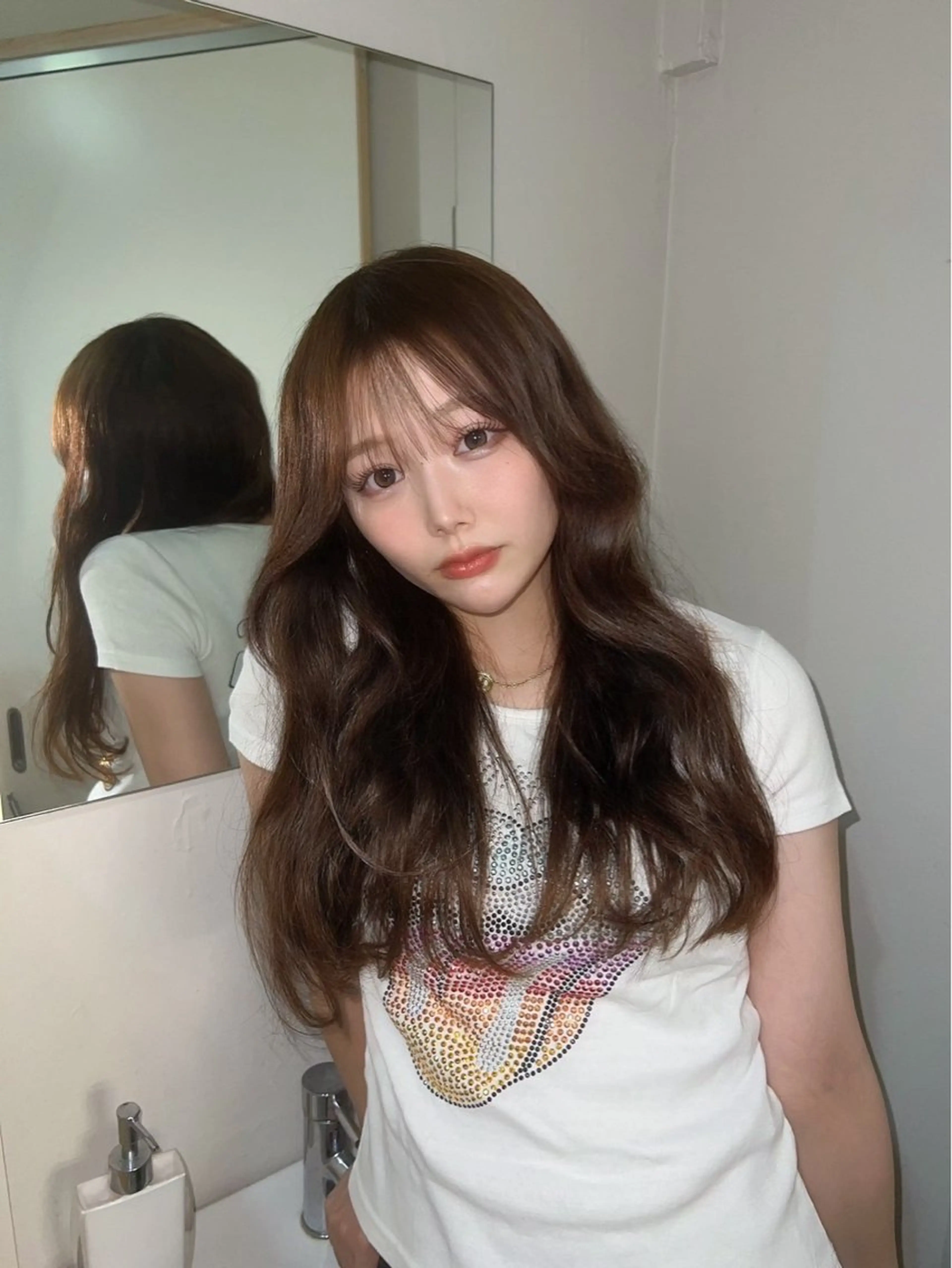 カラー ブラウンカラー 髪質改善大阪/ 酸性縮毛矯正/ゆうとのヘアスタイル