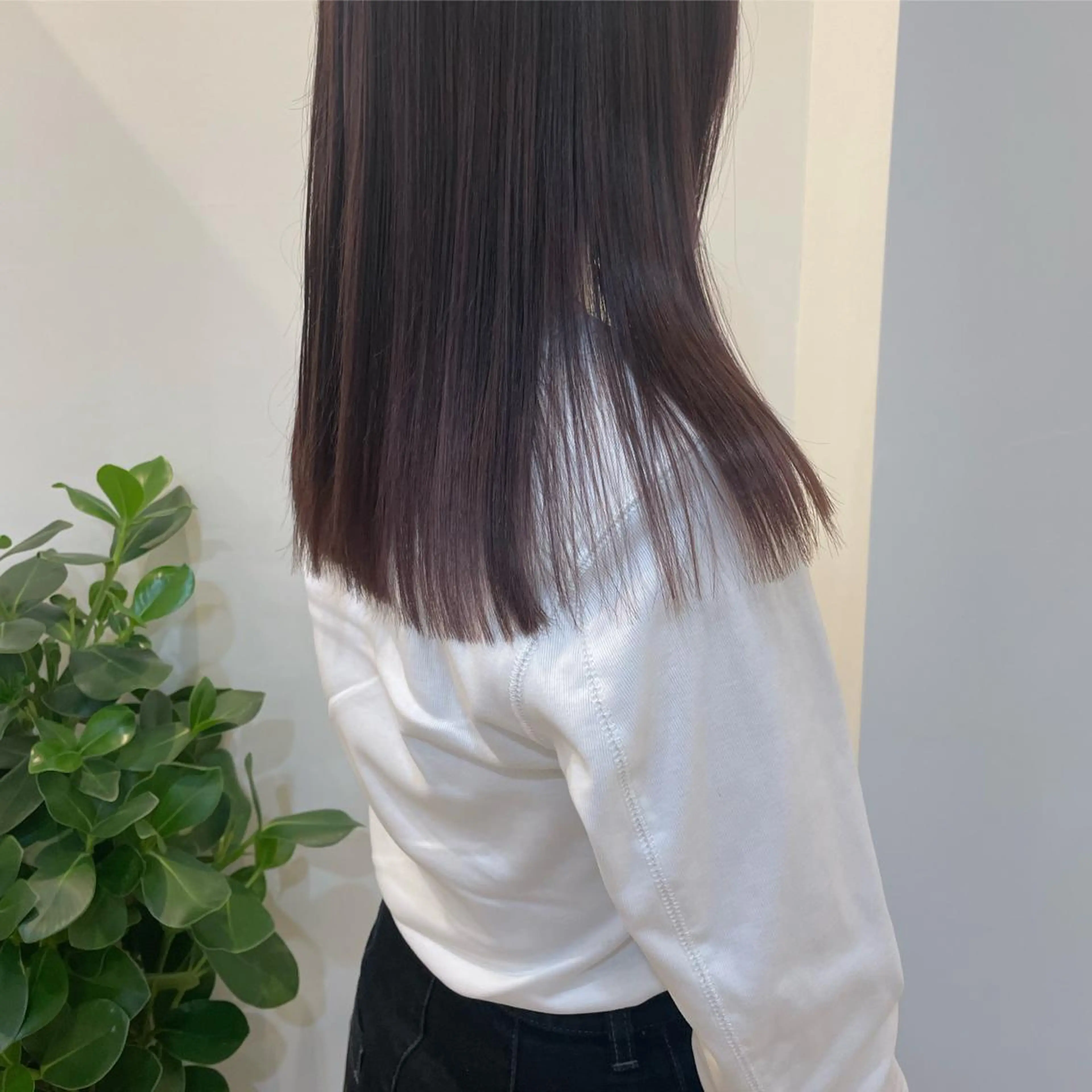 ミディアム カット ヘアカラー トリートメント 東京の技術を 京都で✂︎🕊️💖のヘアスタイル