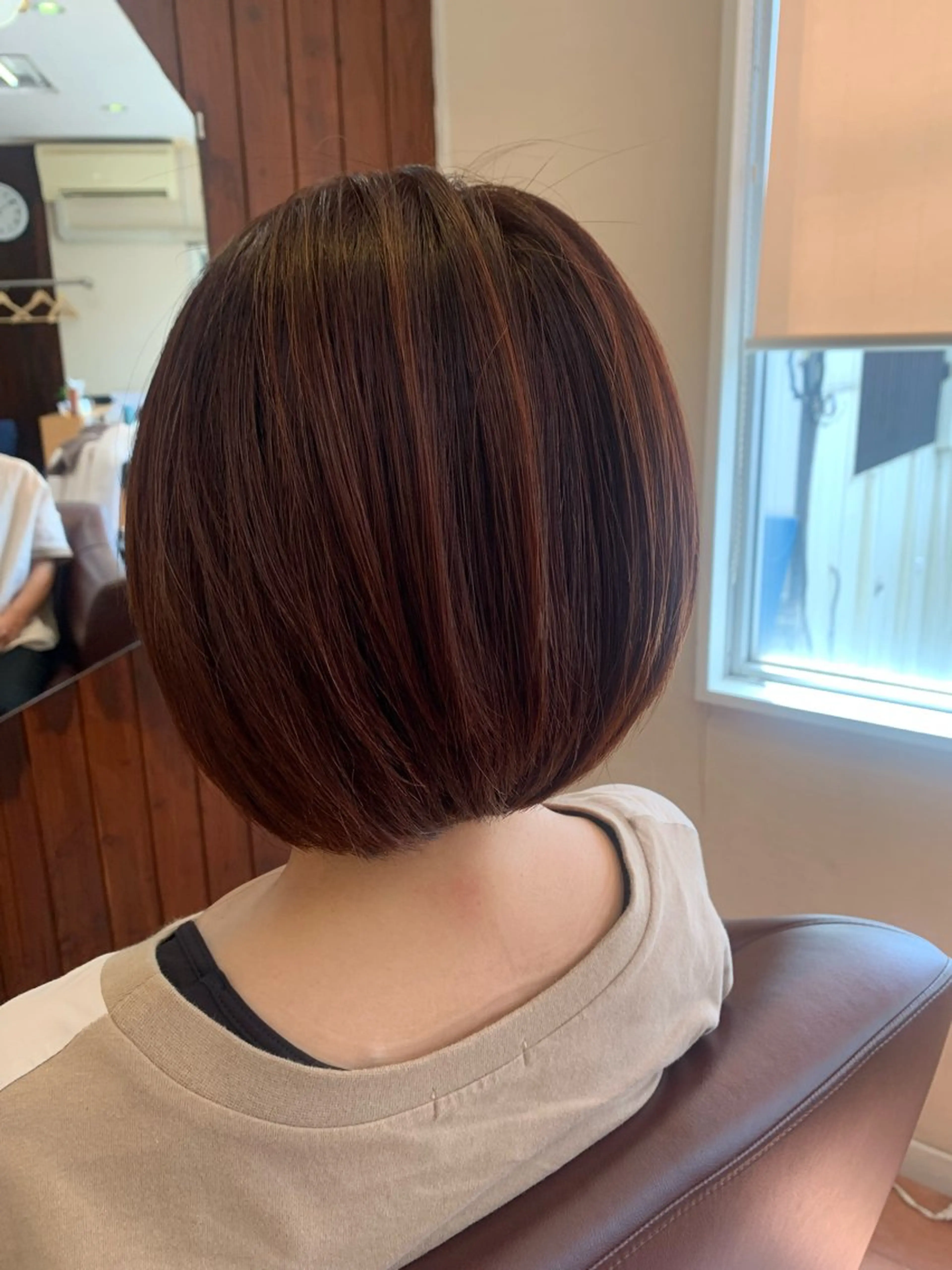 ショート カラー 髪質改善 トリートメント 髪質改善NAOS所属・(髪質改善NAOS) EMIのヘアスタイル