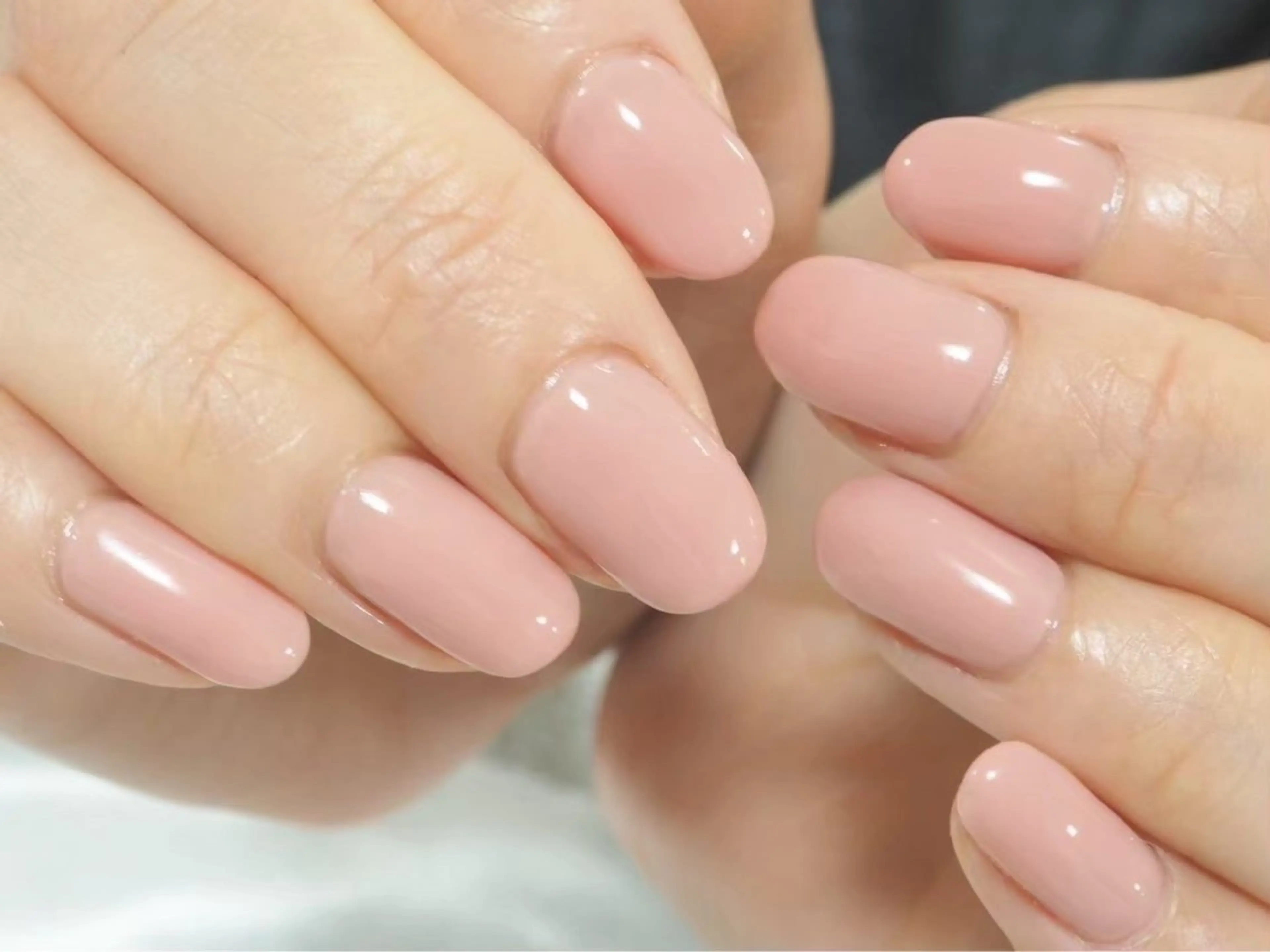 【オフ無し】ベースカラー付きグラデ・フレンチ🐰土日祝、12/20​〜​1/11＋¥550※ワンカラーはデザインメニューですの写真