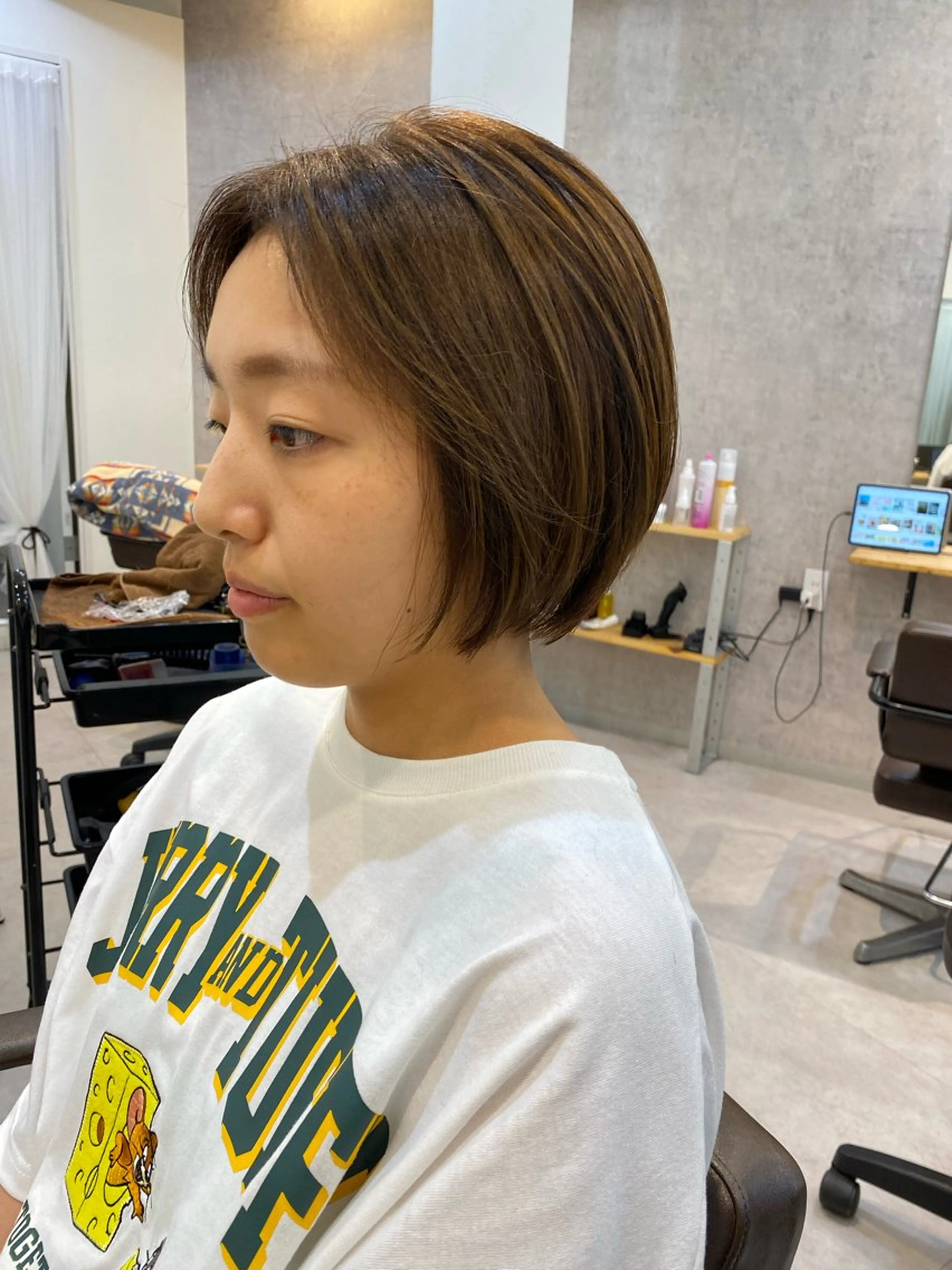 ショート カラー カット ヘアカラー トリートメント Dxxxx III所属・女性目線の大人 メンズ*Ayakaのヘアスタイル