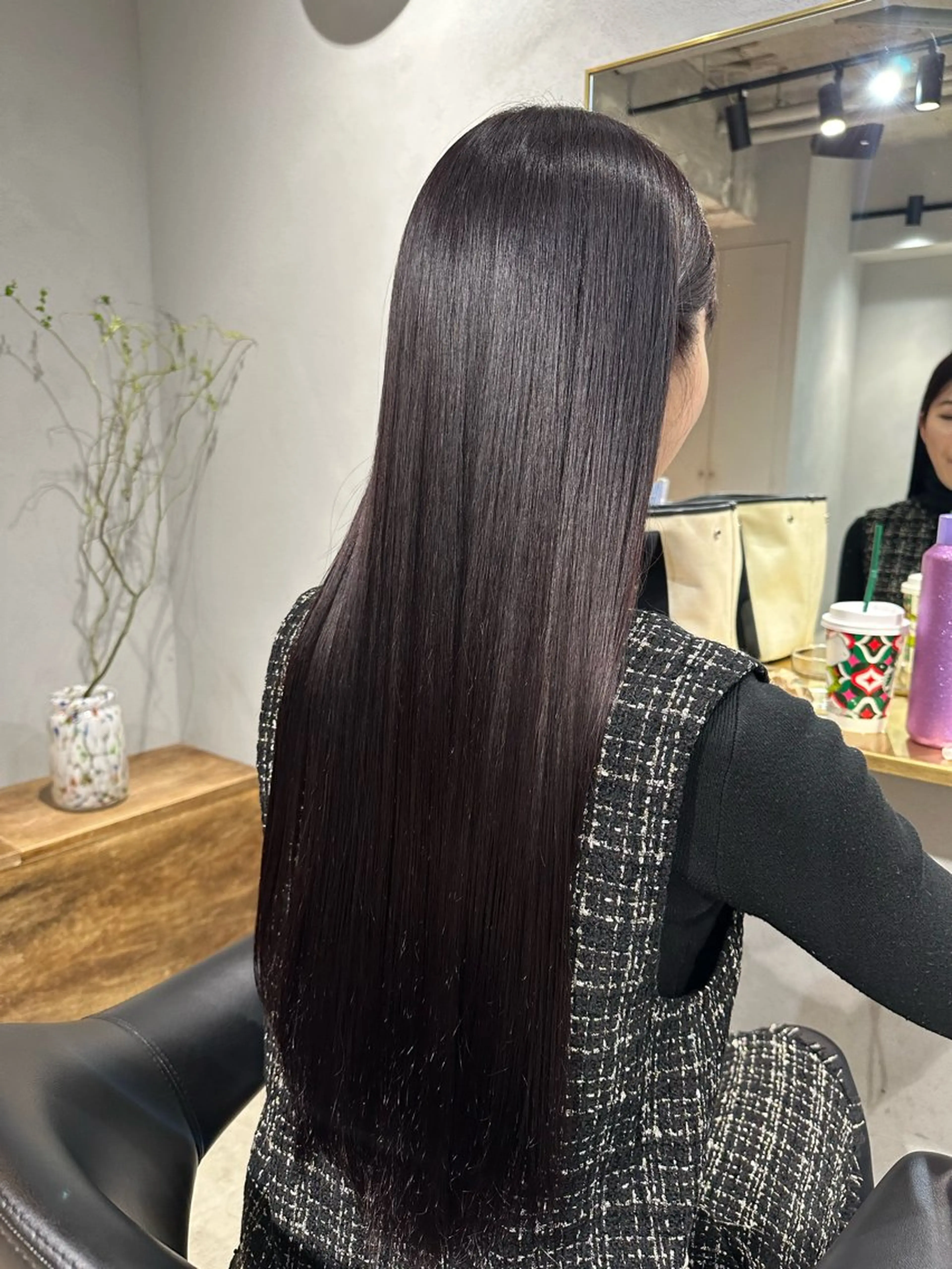 ロング カラー パーマ 髪質改善 縮毛矯正 トリートメント ウェーブパーマ/ レイヤー/齋藤大貴のヘアスタイル