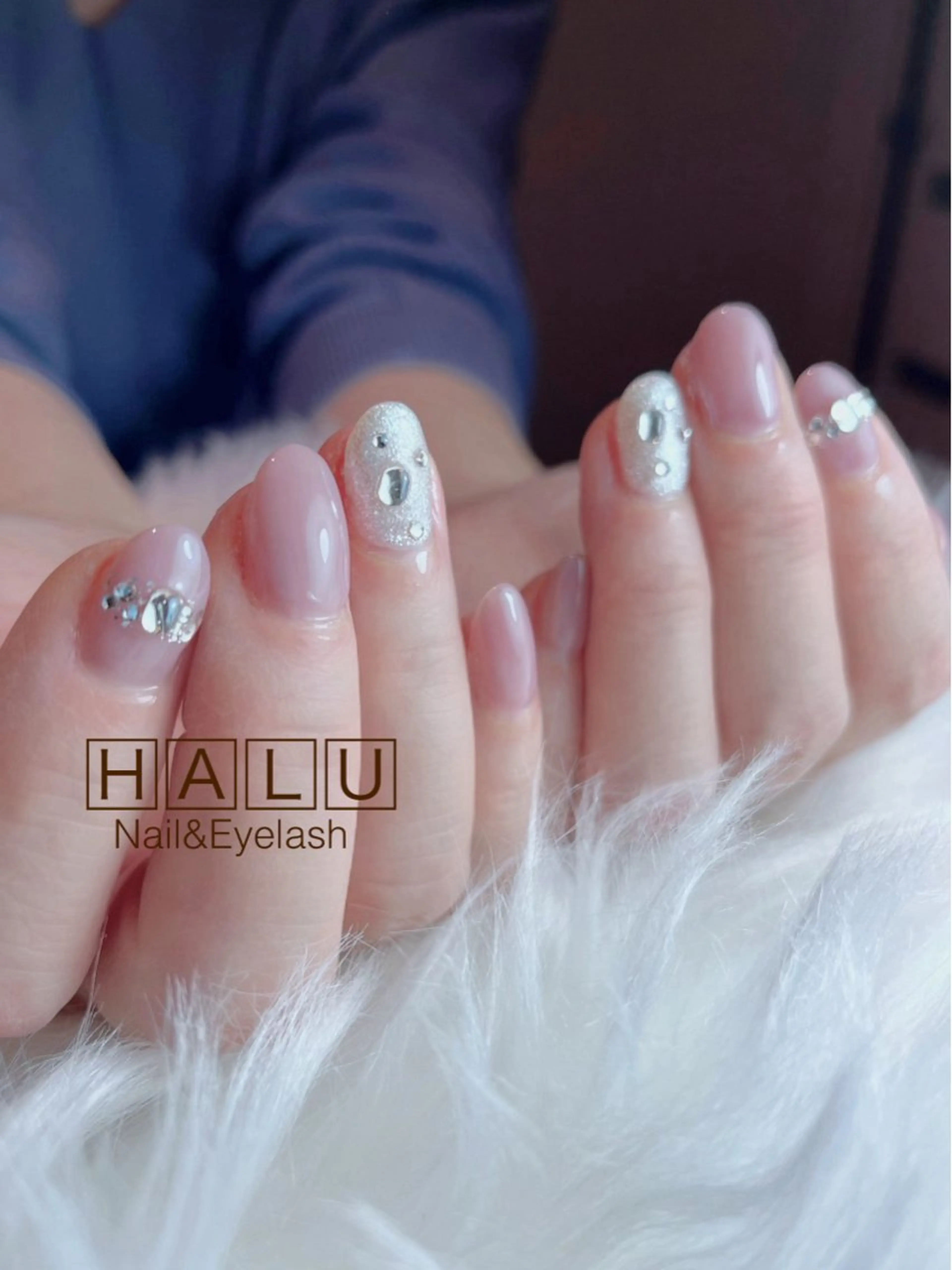 ネイル キラキラネイル HALU ハルのネイルデザイン