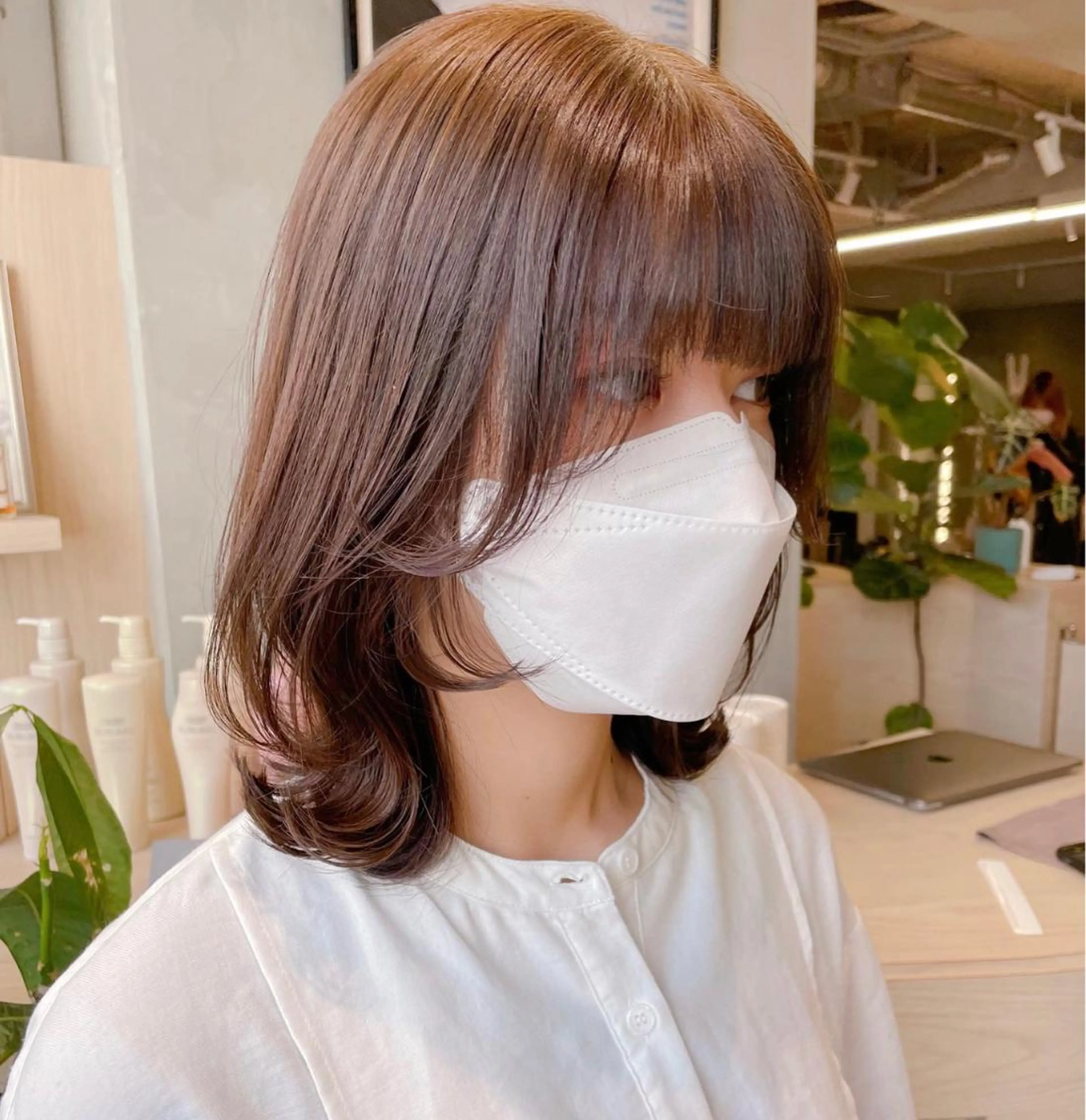 ミディアム 銀座/レイヤーカット 🤍内野すみれのヘアスタイル