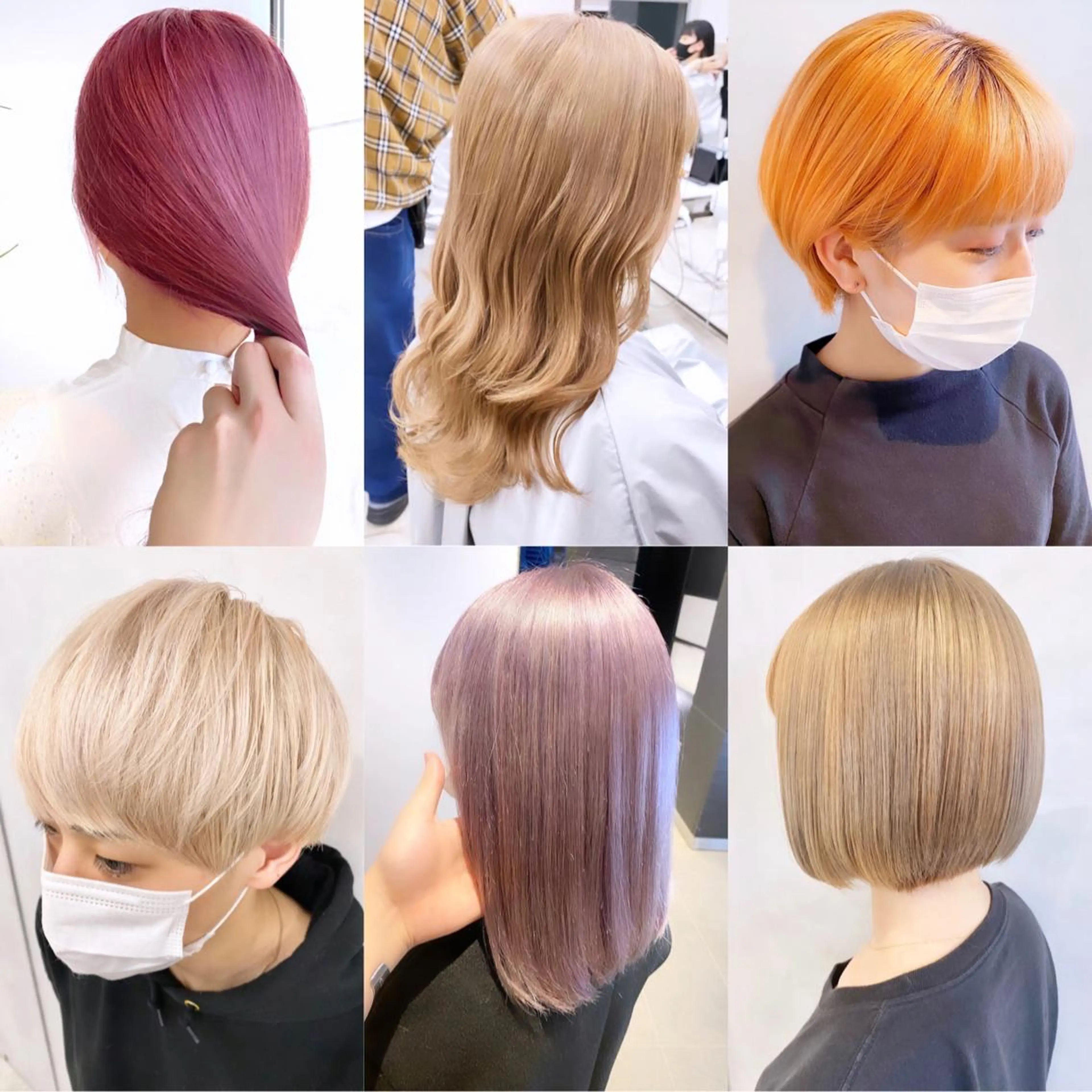 ミディアム カラー カット ヘアカラー トリートメント カラー系/カット特化 🟠オオタキマサシのヘアスタイル