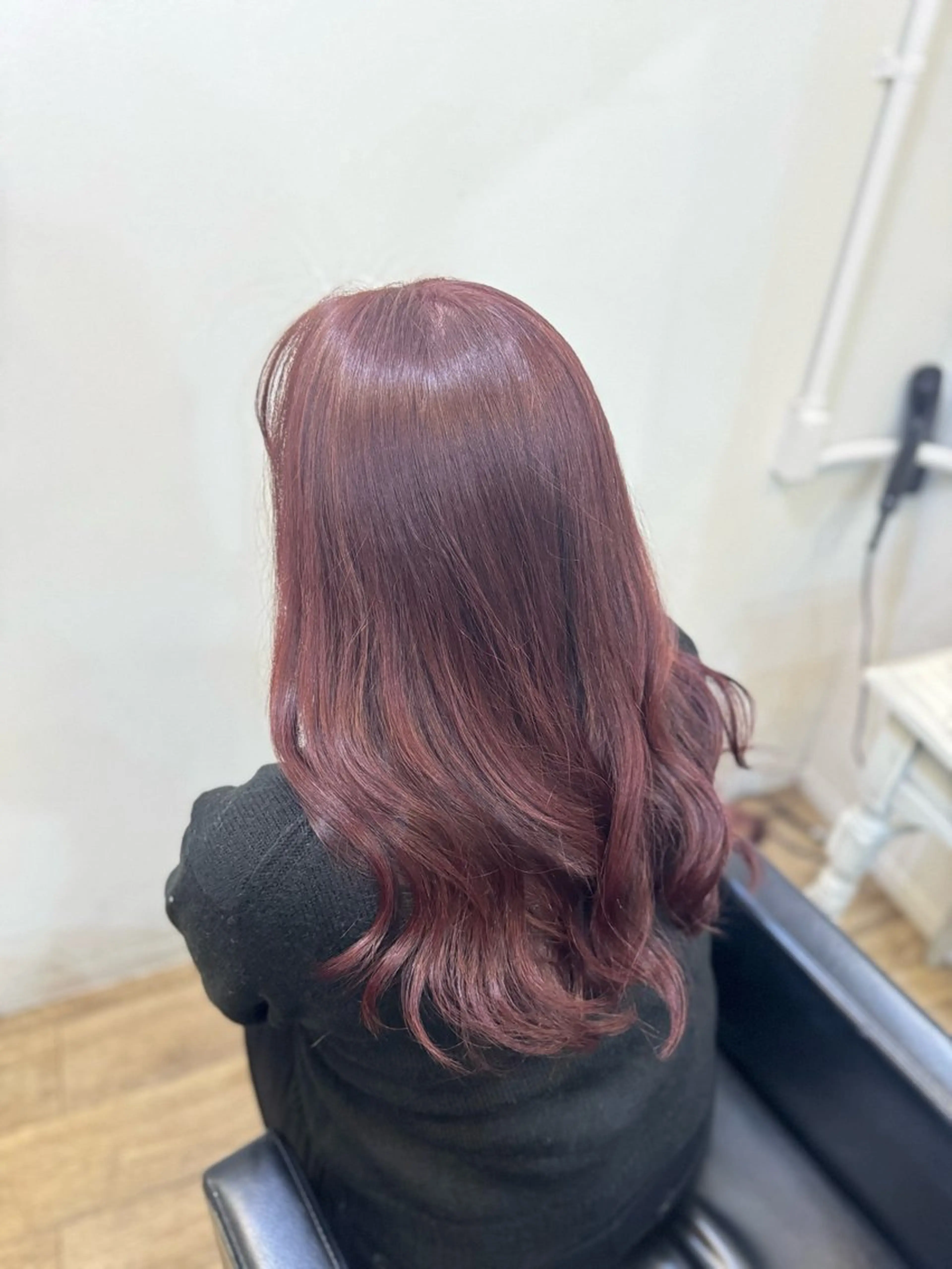 ロング ヘアカラー トリートメント 北新地/縮毛矯正 /あやなのヘアスタイル