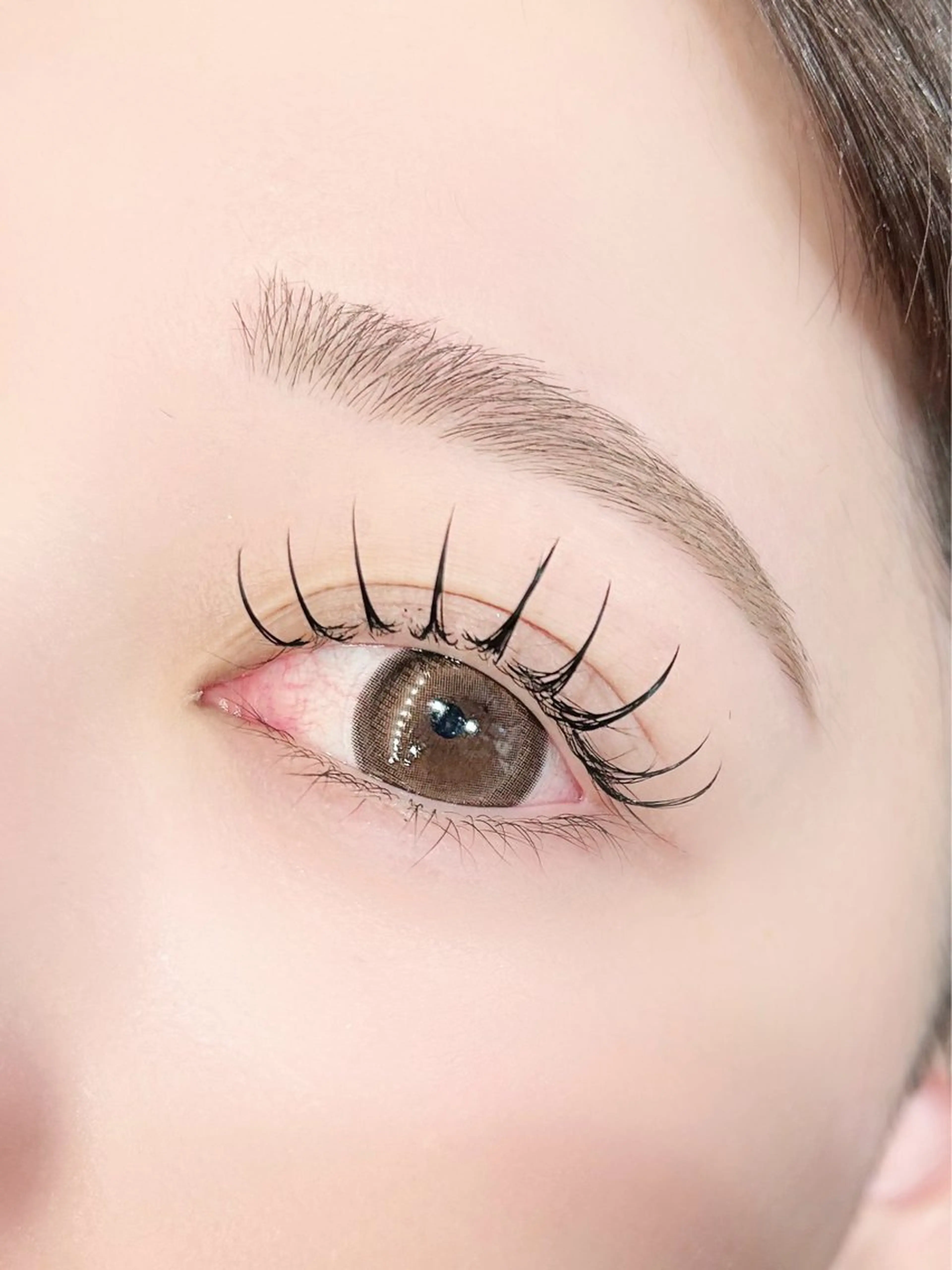 アイブロウ cilmeiliシルメイリー所属・シルメイリーHARU /束感/韓国まつ毛のマツエク・マツパデザイン