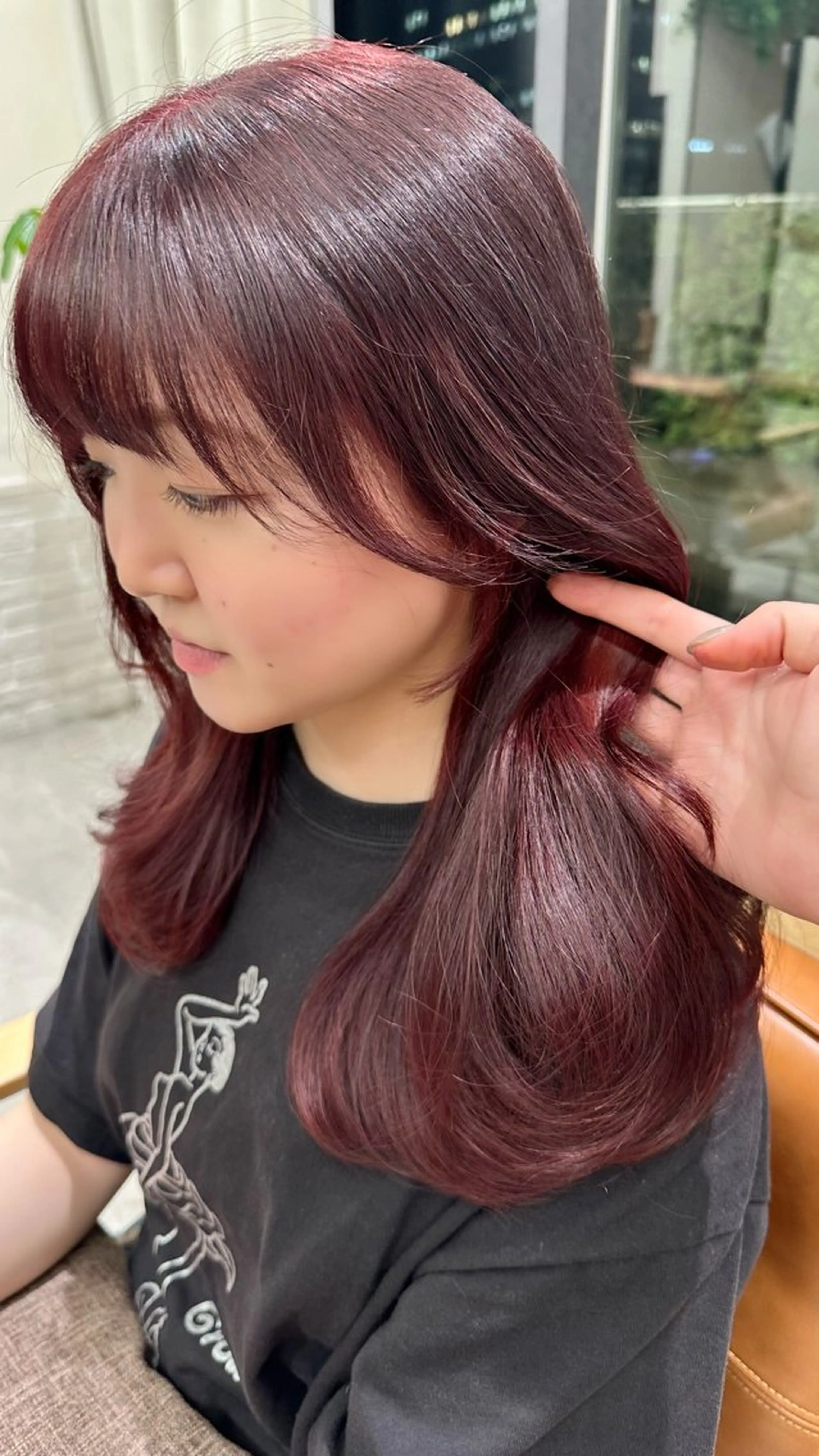 【🍒暖色ｶﾗｰ🍒】明るめピンクやボルドーカラーなど🎀の写真