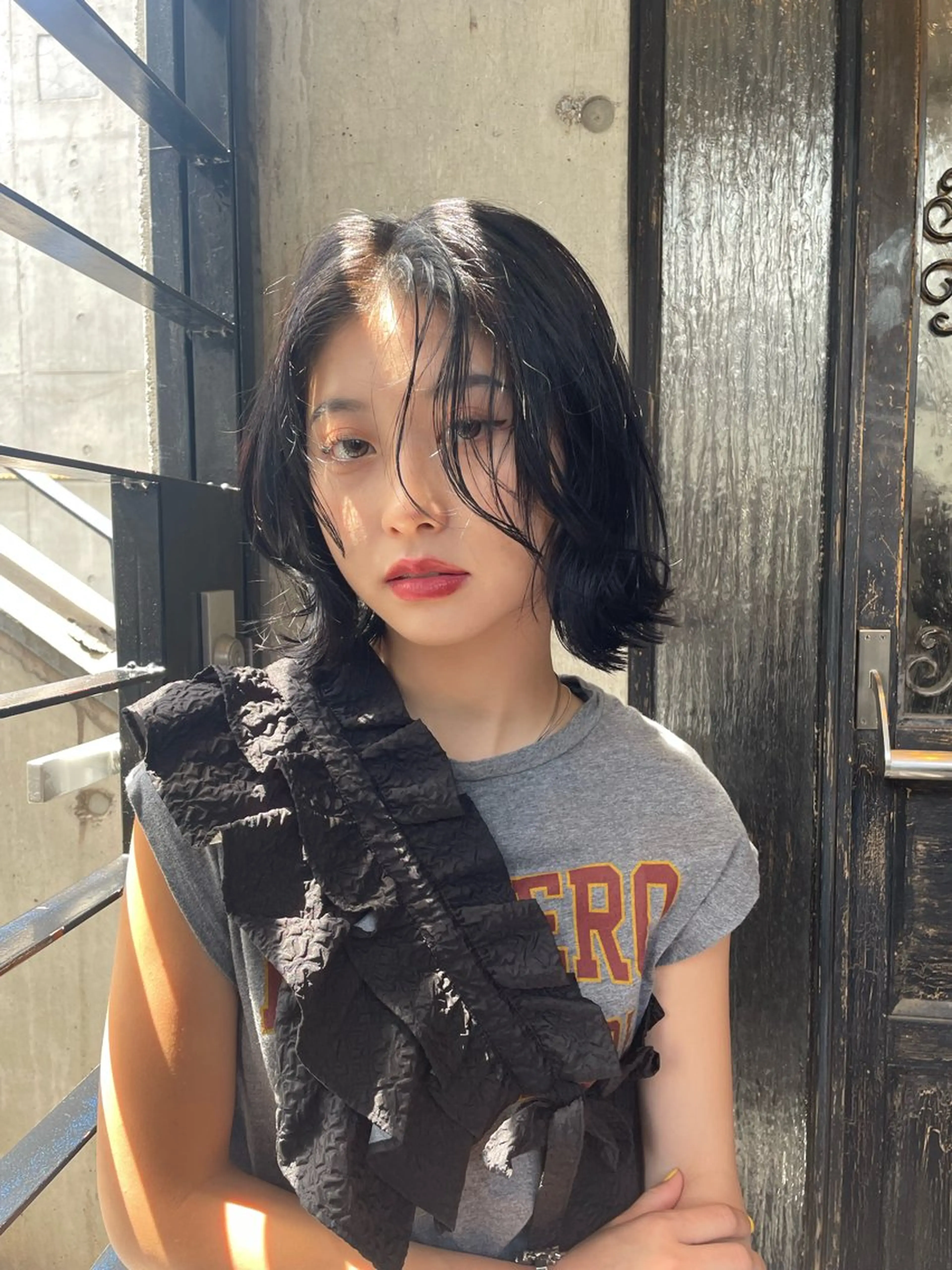 ショート MINX 野村実莉 カット/パーマのヘアスタイル