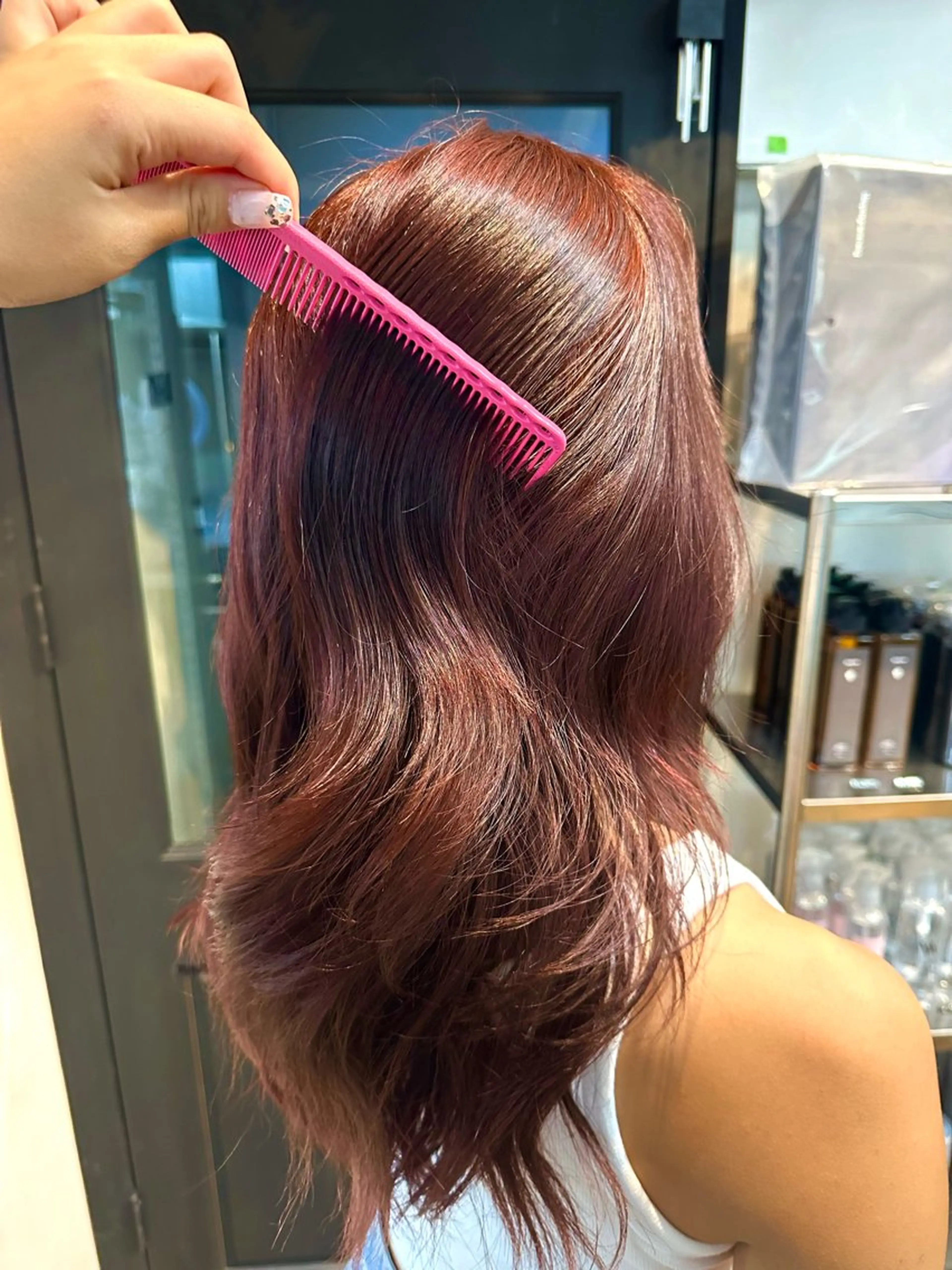 セミロング Hana ハイトーン🕯🩰のヘアスタイル