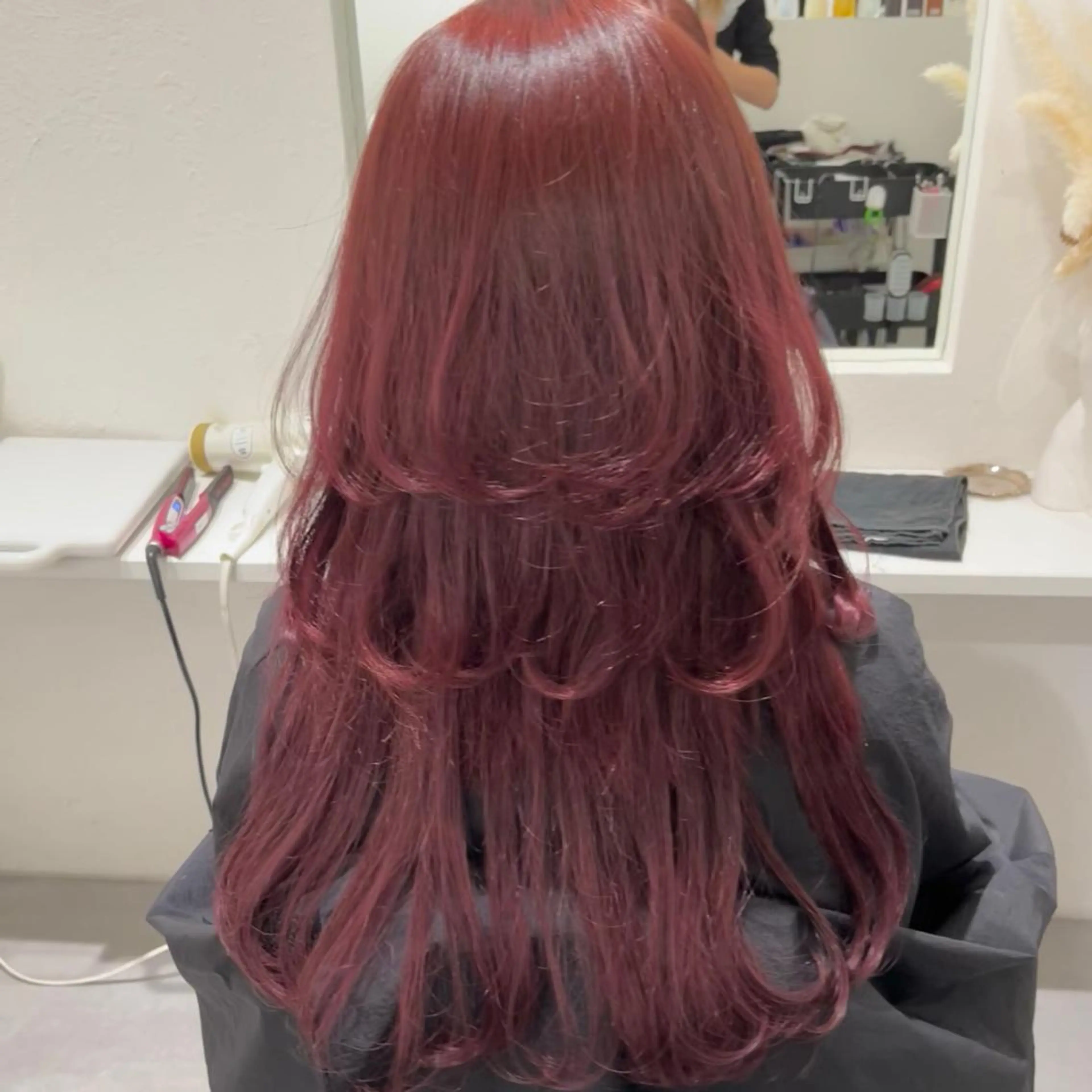 ロング カラー MOE🐈‍⬛🎀 エクステ/ワンホンのヘアスタイル