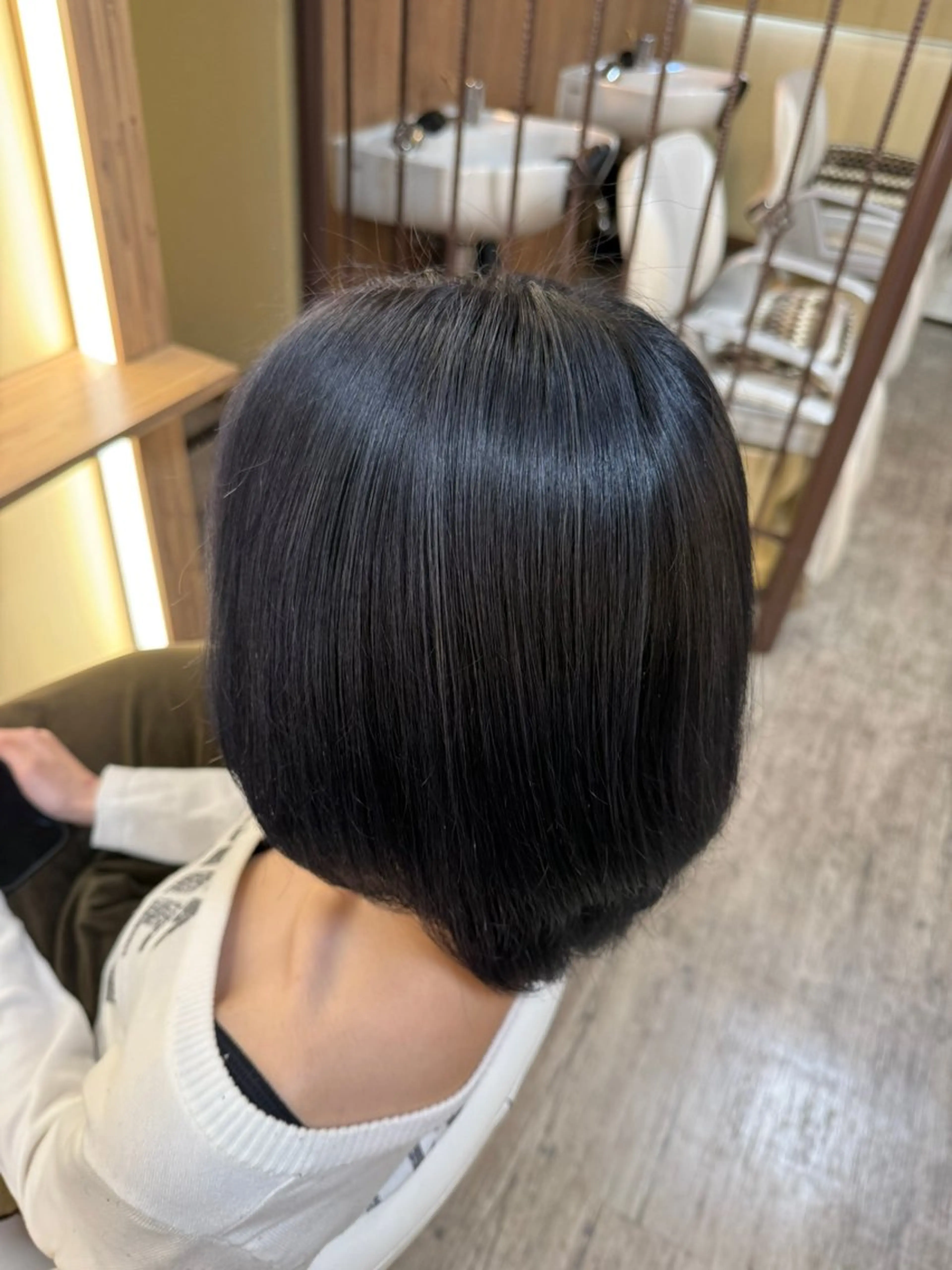 カラー ヘアカラー トリートメント ヘッドスパ 神戸 七彩のヘアスタイル