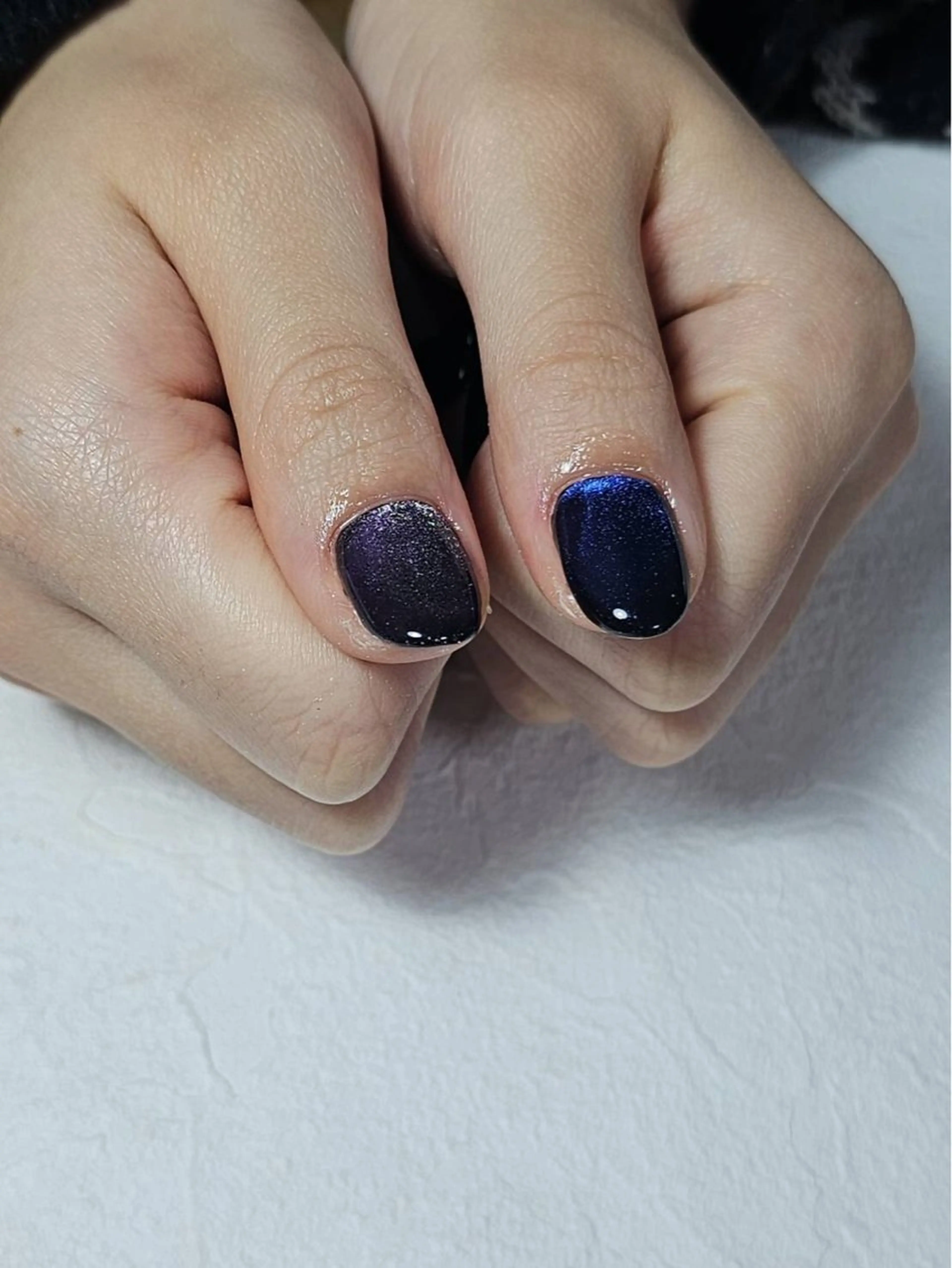 ネイル オーロラネイル フットネイル フレンチネイル ジェルネイル 韓国ネイル ハンドネイル Mogu nail 二子玉川のネイルデザイン