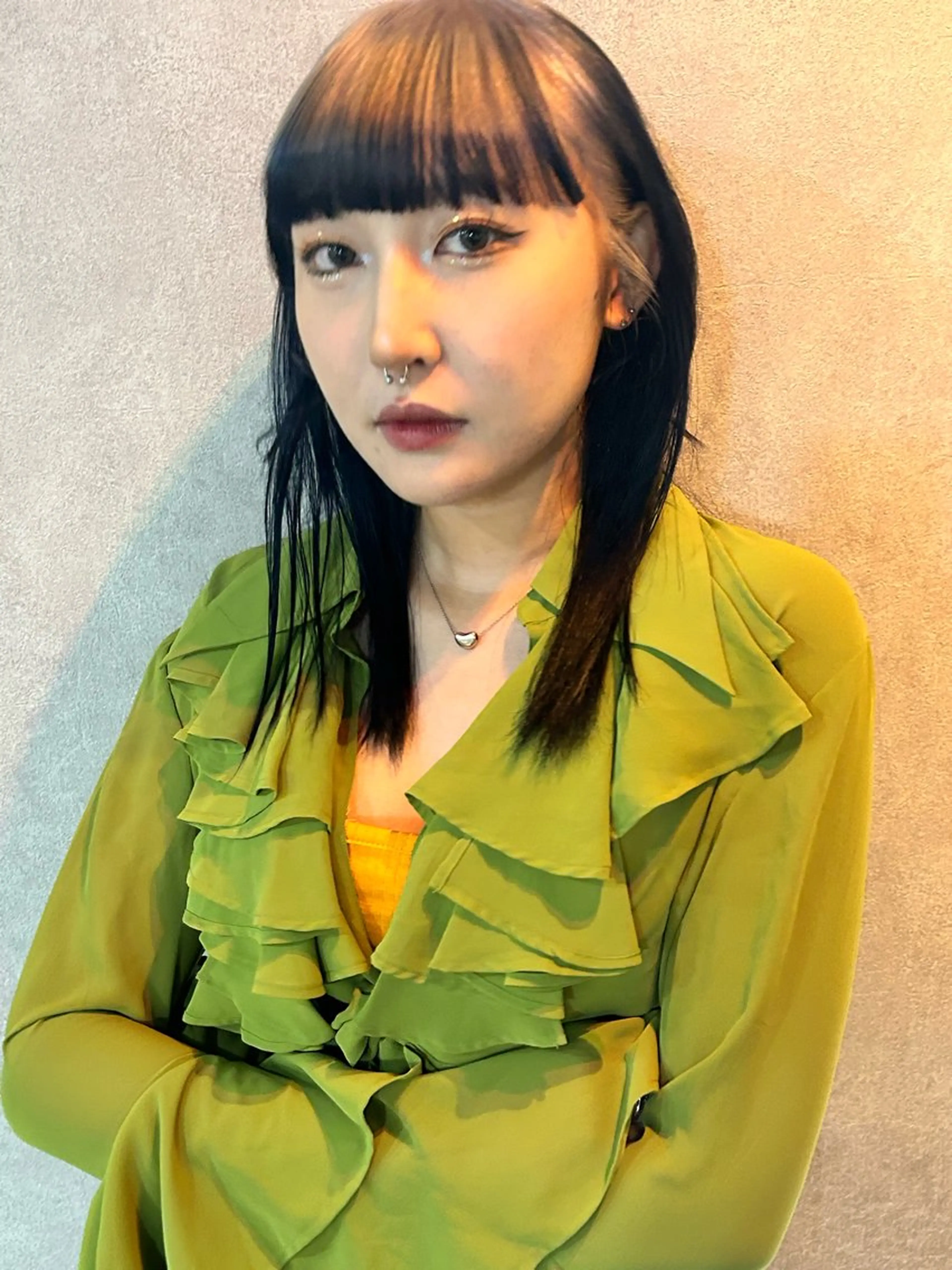 ウルフカット / ケアブリーチのヘアスタイル