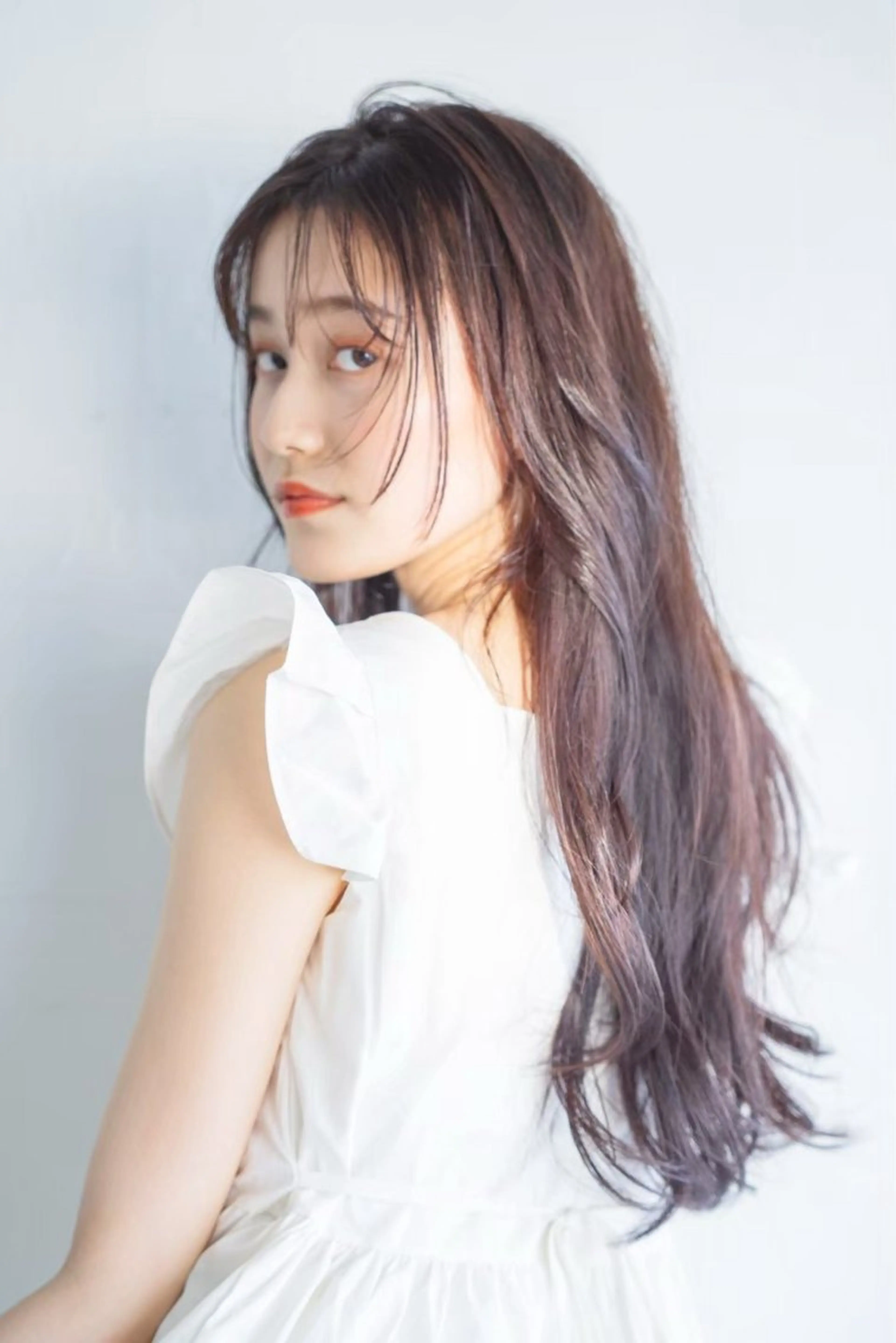 ロング カラー ミニモ限定メニュー 公開中ラシェンテのヘアスタイル