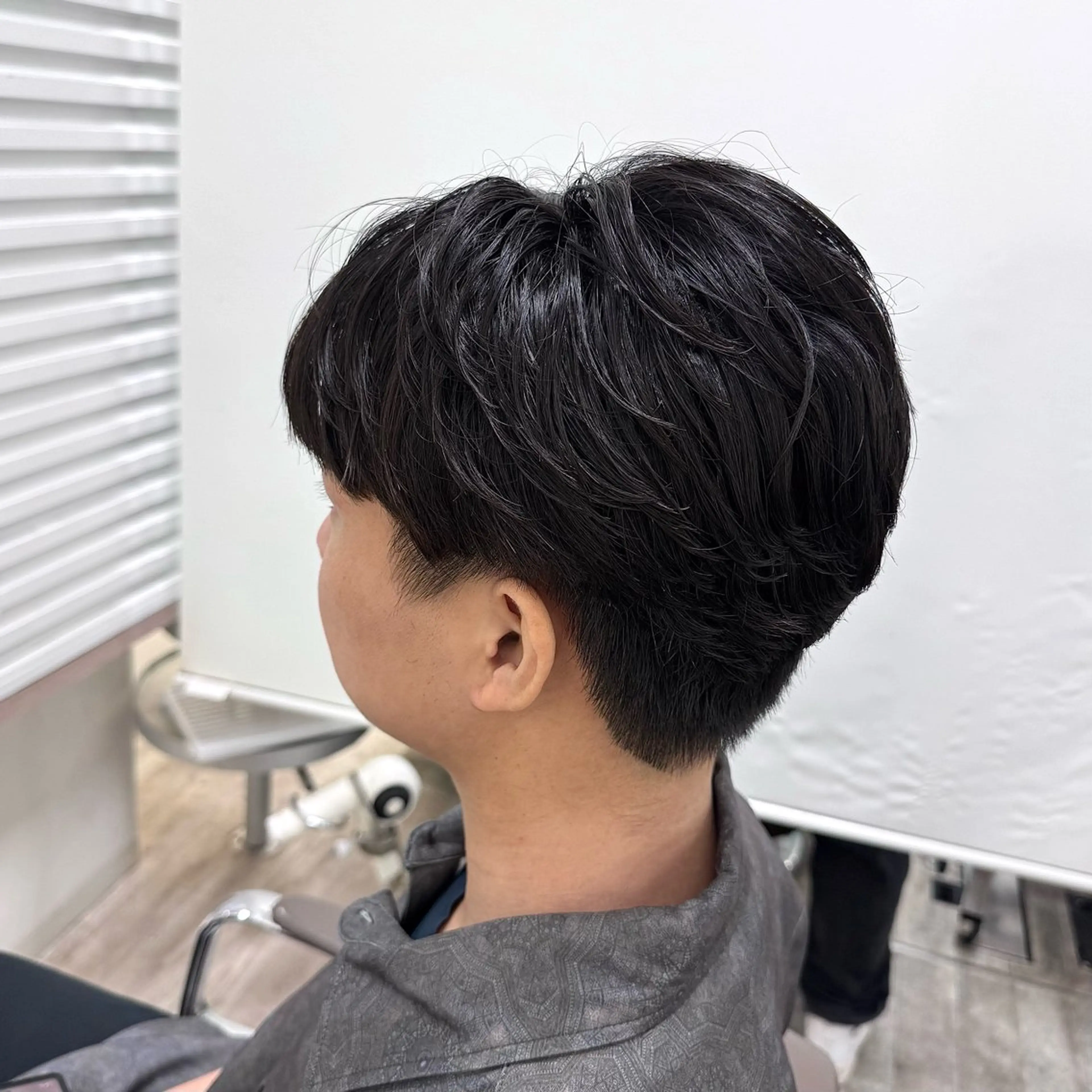 🧬柔らか質感🧬men'sセンターパート➕カルマパーマの写真