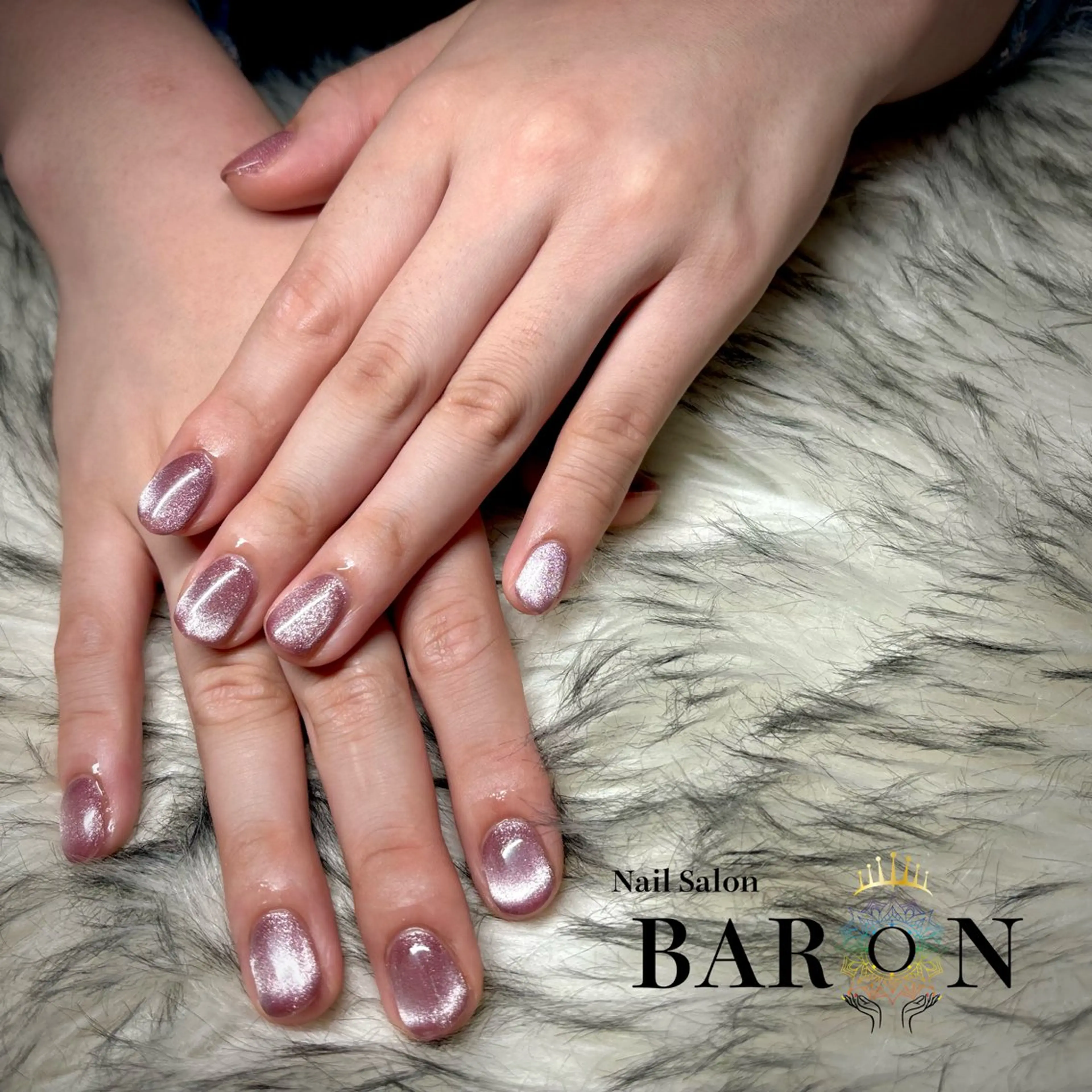 ネイル マグネットネイル ♛BARON♛ MANAのネイルデザイン