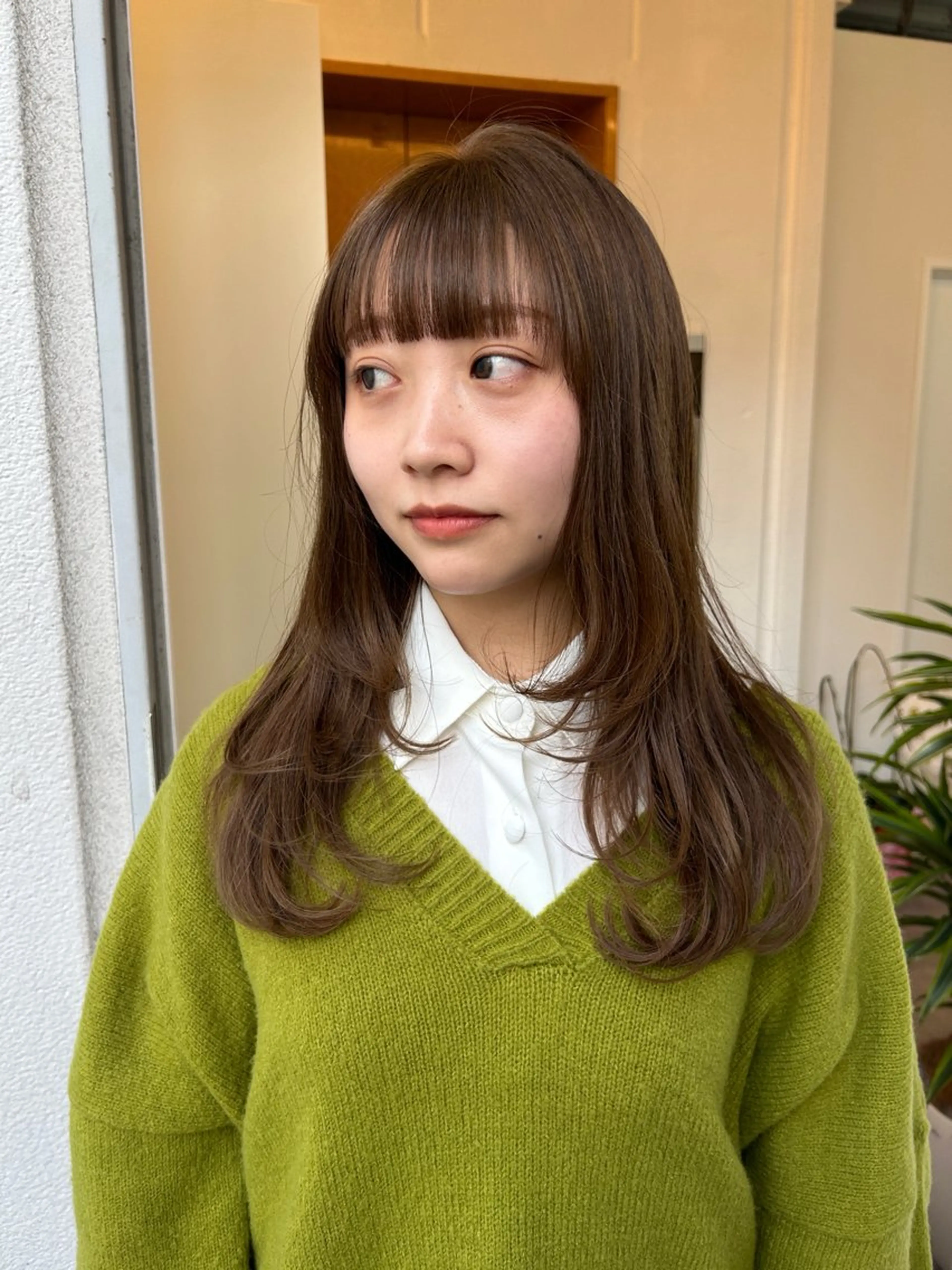 ロング レイヤーカット/ 透明感カラーmikuのヘアスタイル