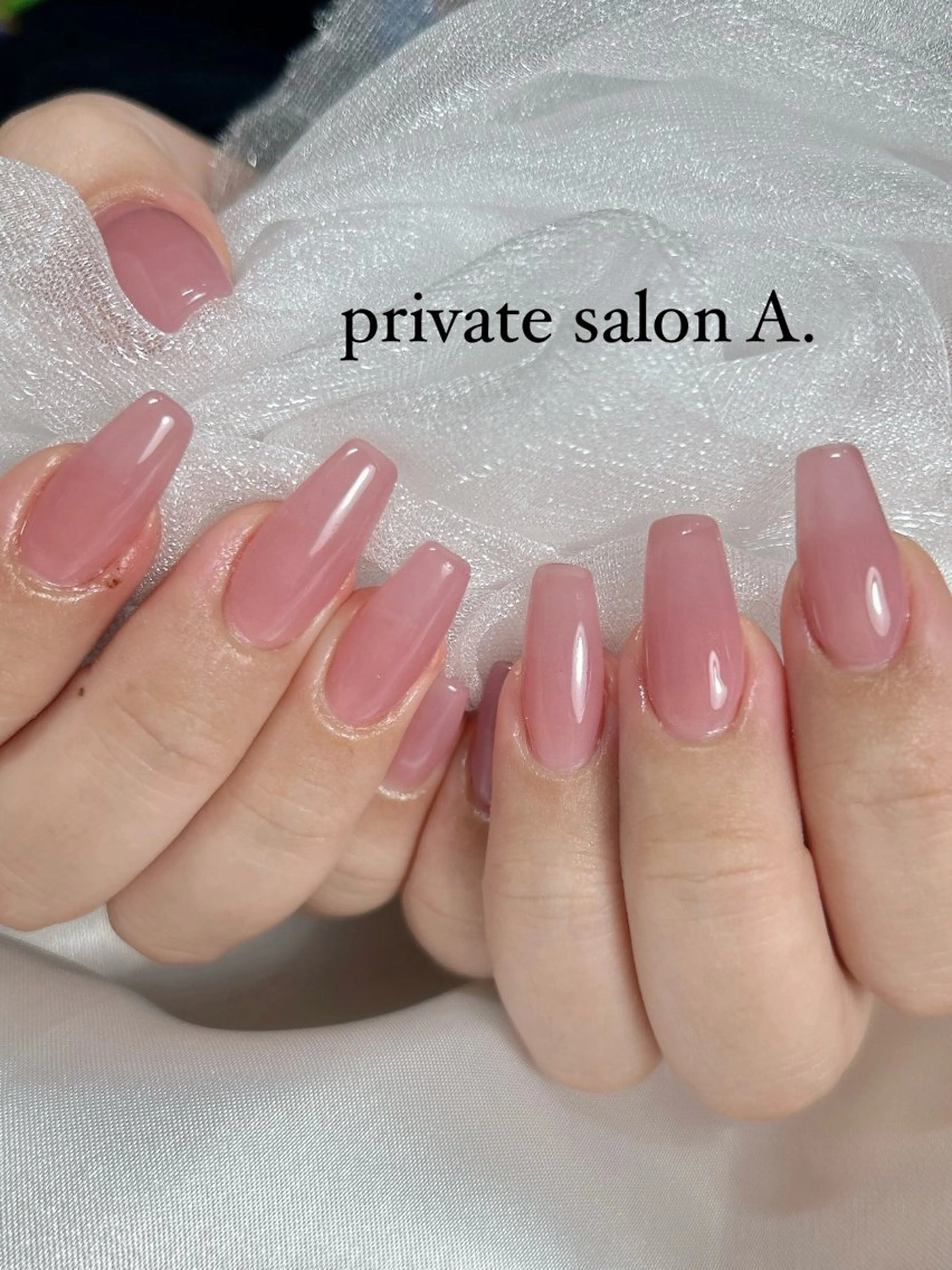 セミロング 木村 章惠のネイルデザイン