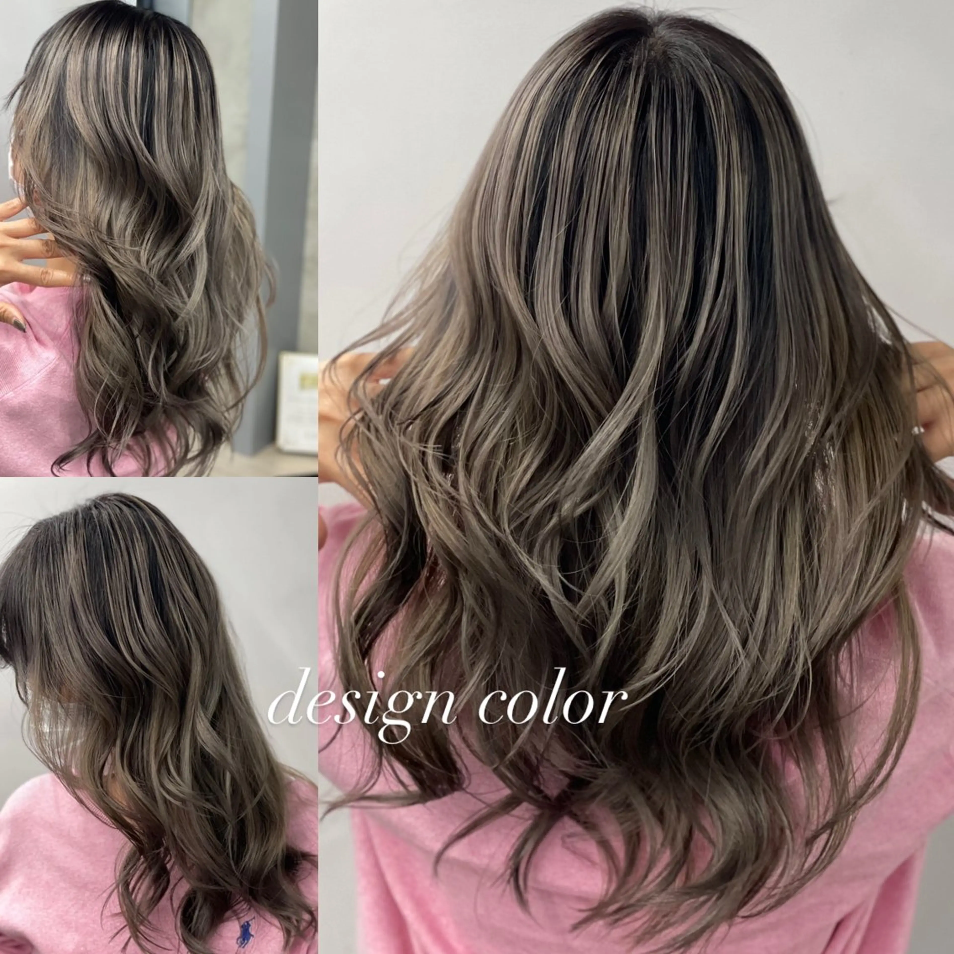 ロング 切りっぱなしボブ ロングレイヤー ボブ 顔まわりレイヤー 顔周りカット カット ヘアカラー トリートメント 🌟髪質改善ケアカラ ー美髪縮毛矯正y🌟のヘアスタイル