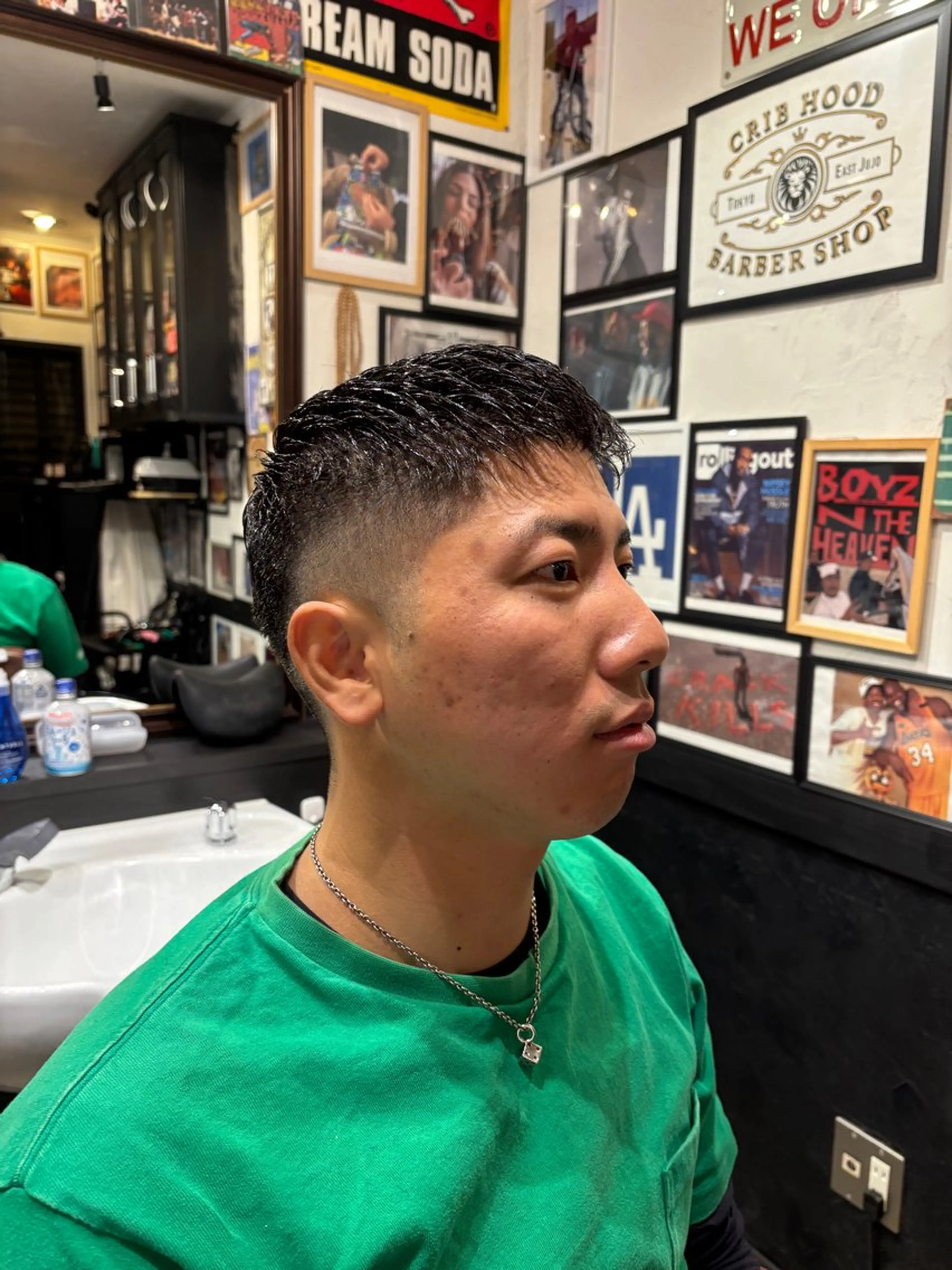 ショート メンズ CribHoodbarbershop所属・白井 昇太のヘアスタイル