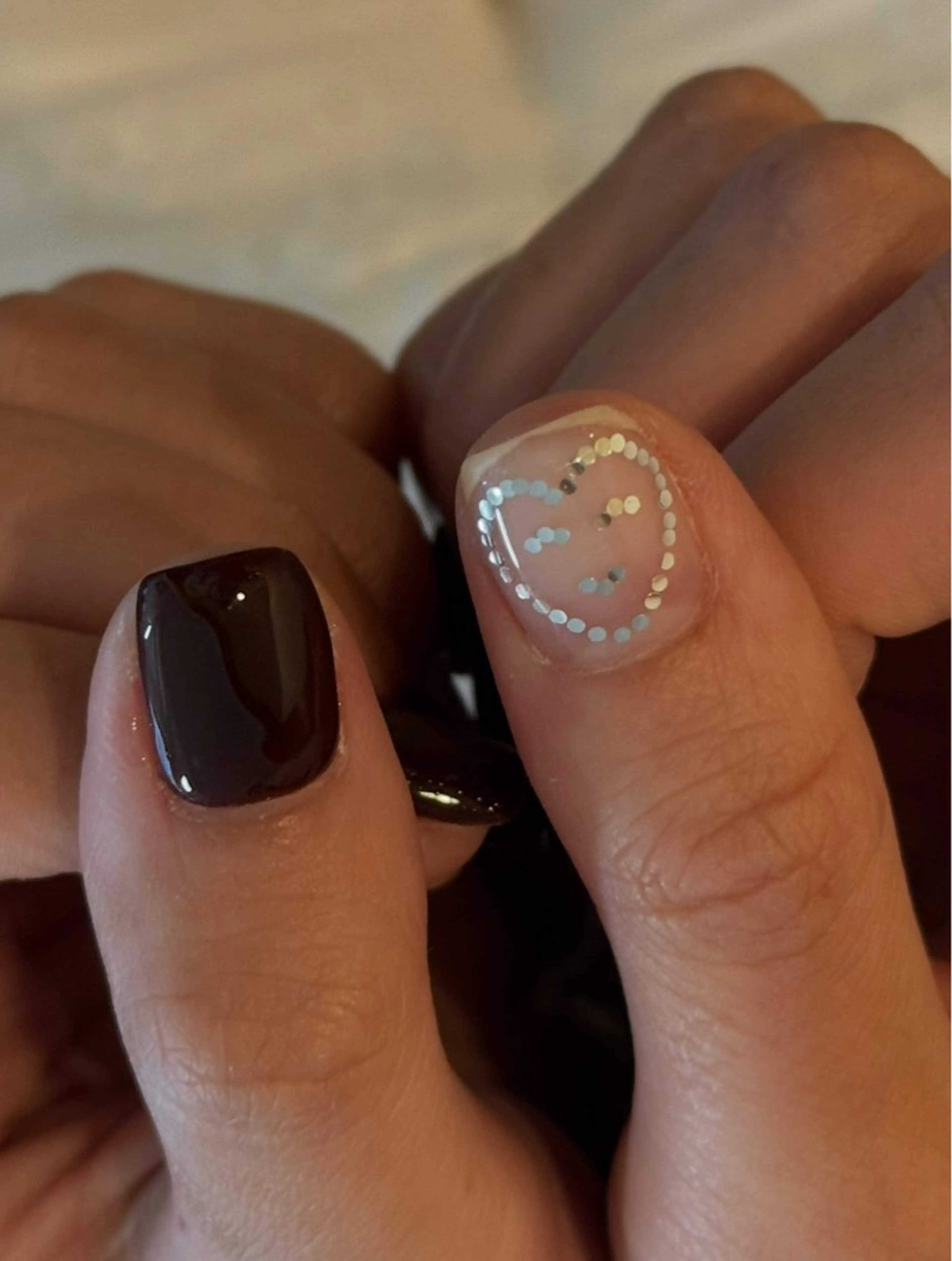 ネイル ワンカラーネイル ハンドネイル Black sheep.所属・Fujimori .のネイルデザイン