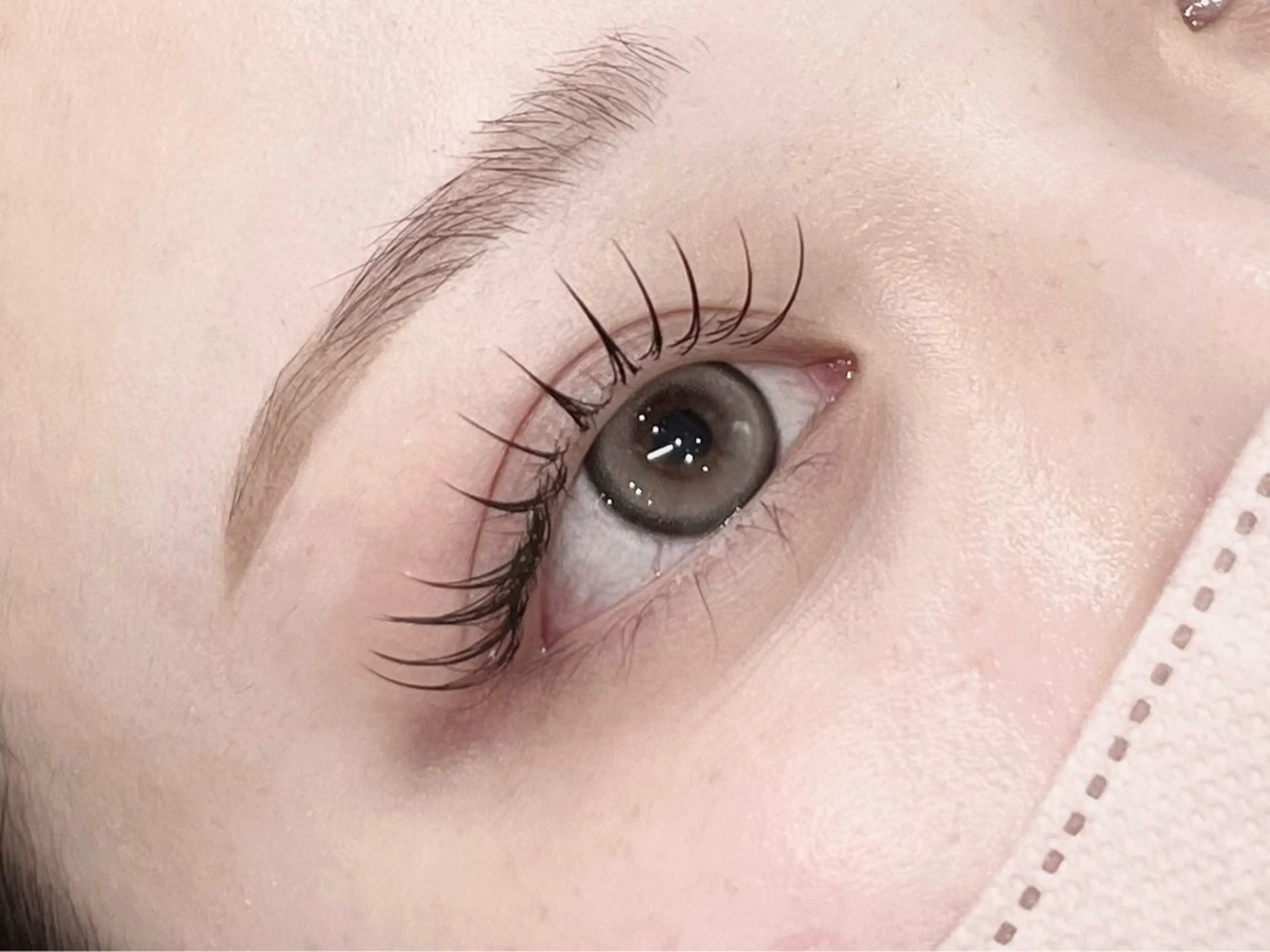 マツエク・マツパ 束感まつ毛 目尻長め マツエク eyelist YUMEのマツエク・マツパデザイン