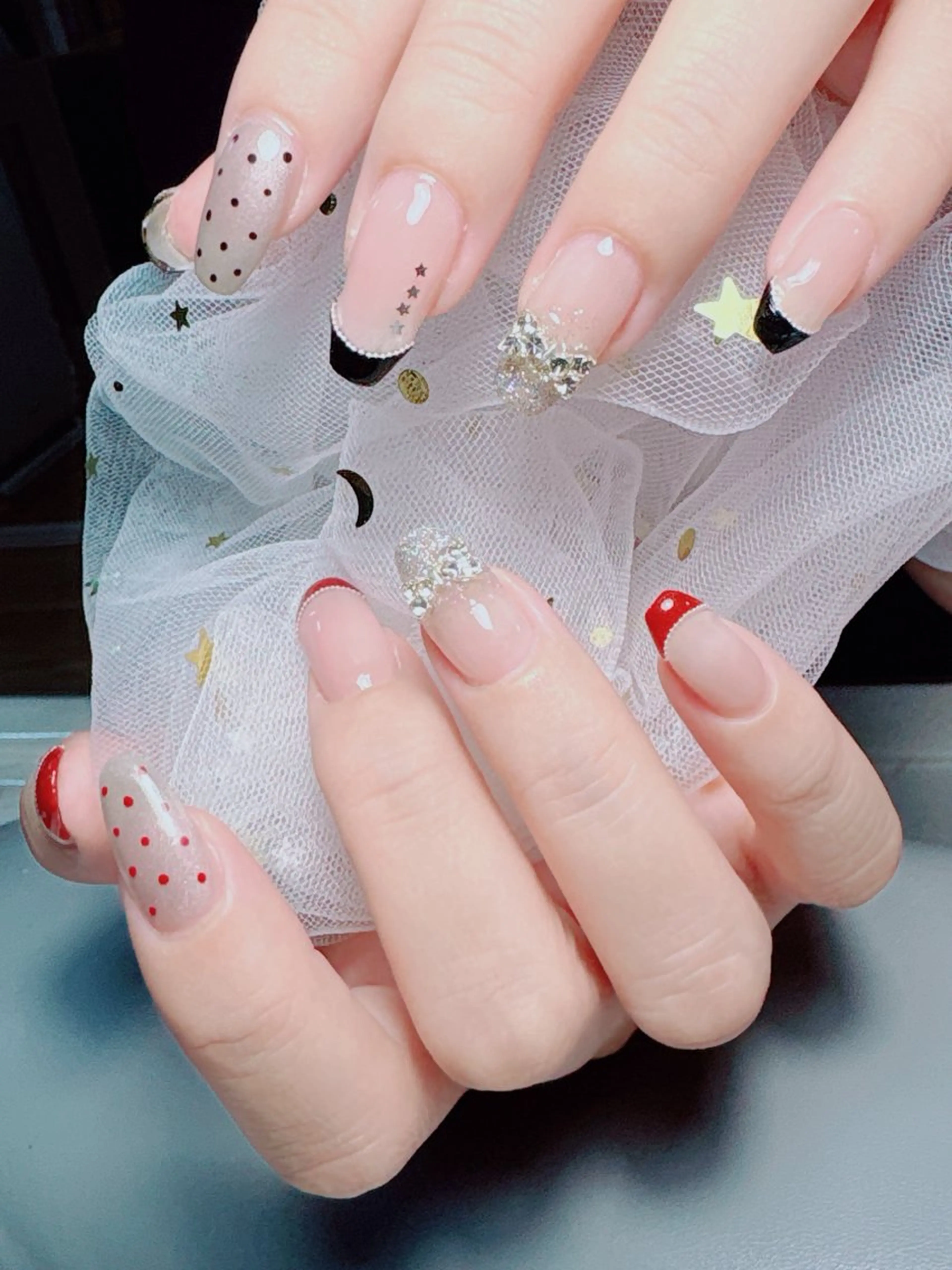 ネイル ハンドネイル Yuxi Beauty salon 【ユーシィー ビューティ サロン】所属・ユーシーネイルサロン 池田公園店のネイルデザイン