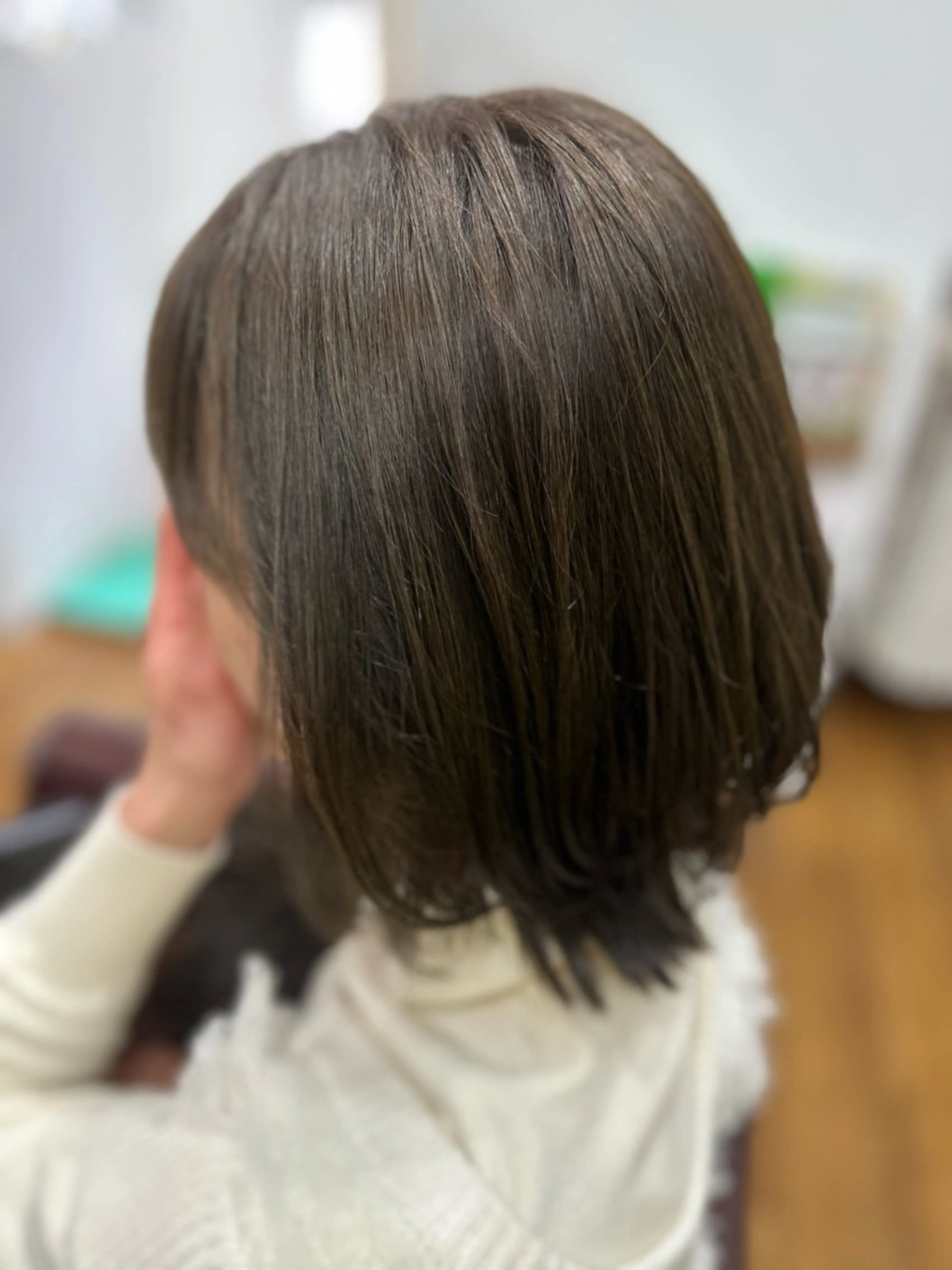 ミディアム カラー 美容室 Jフィドルファドル所属・わきた かずなのヘアスタイル