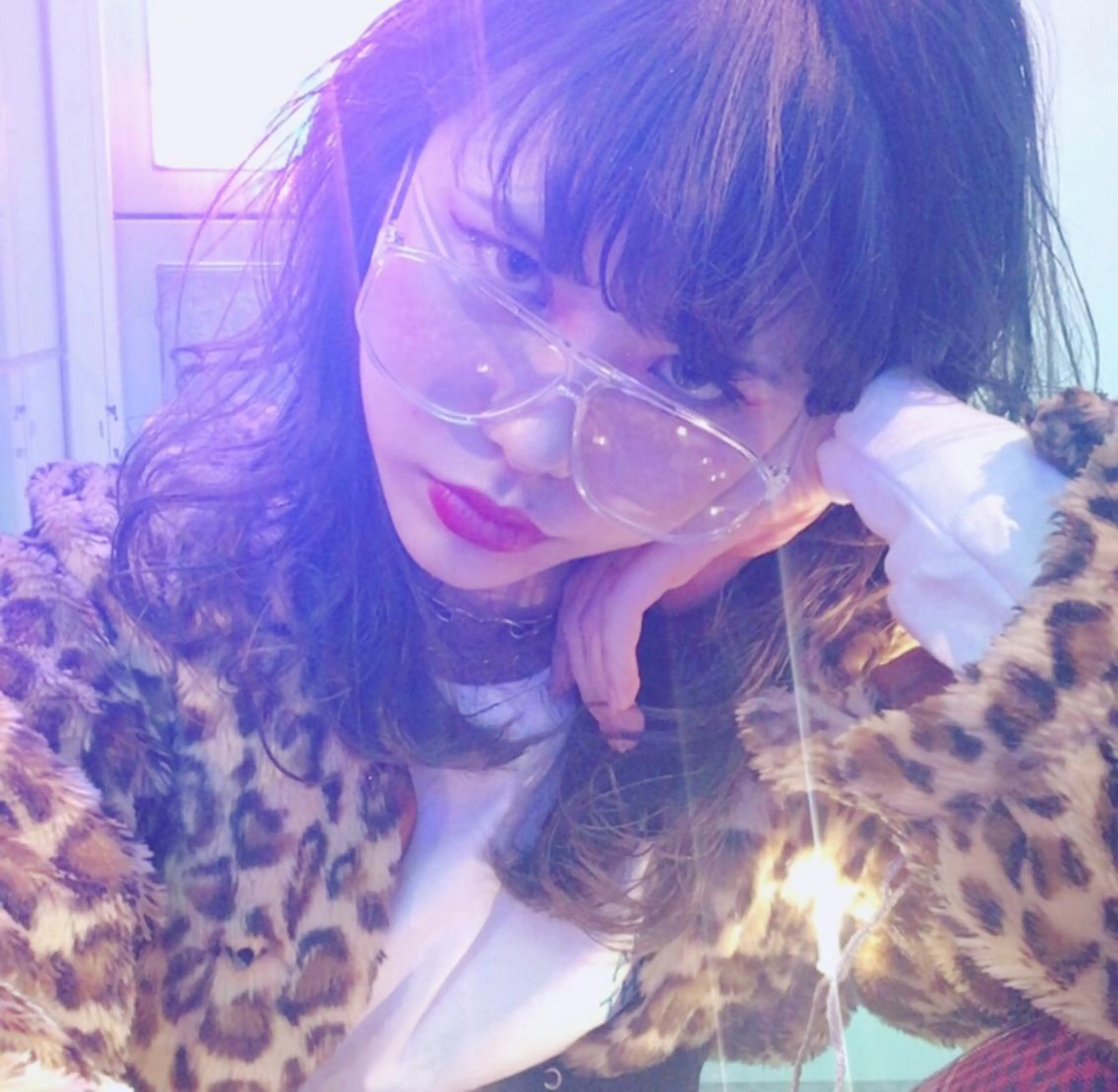 ロング パーマ ウルフカット／吉村 桃子のヘアスタイル