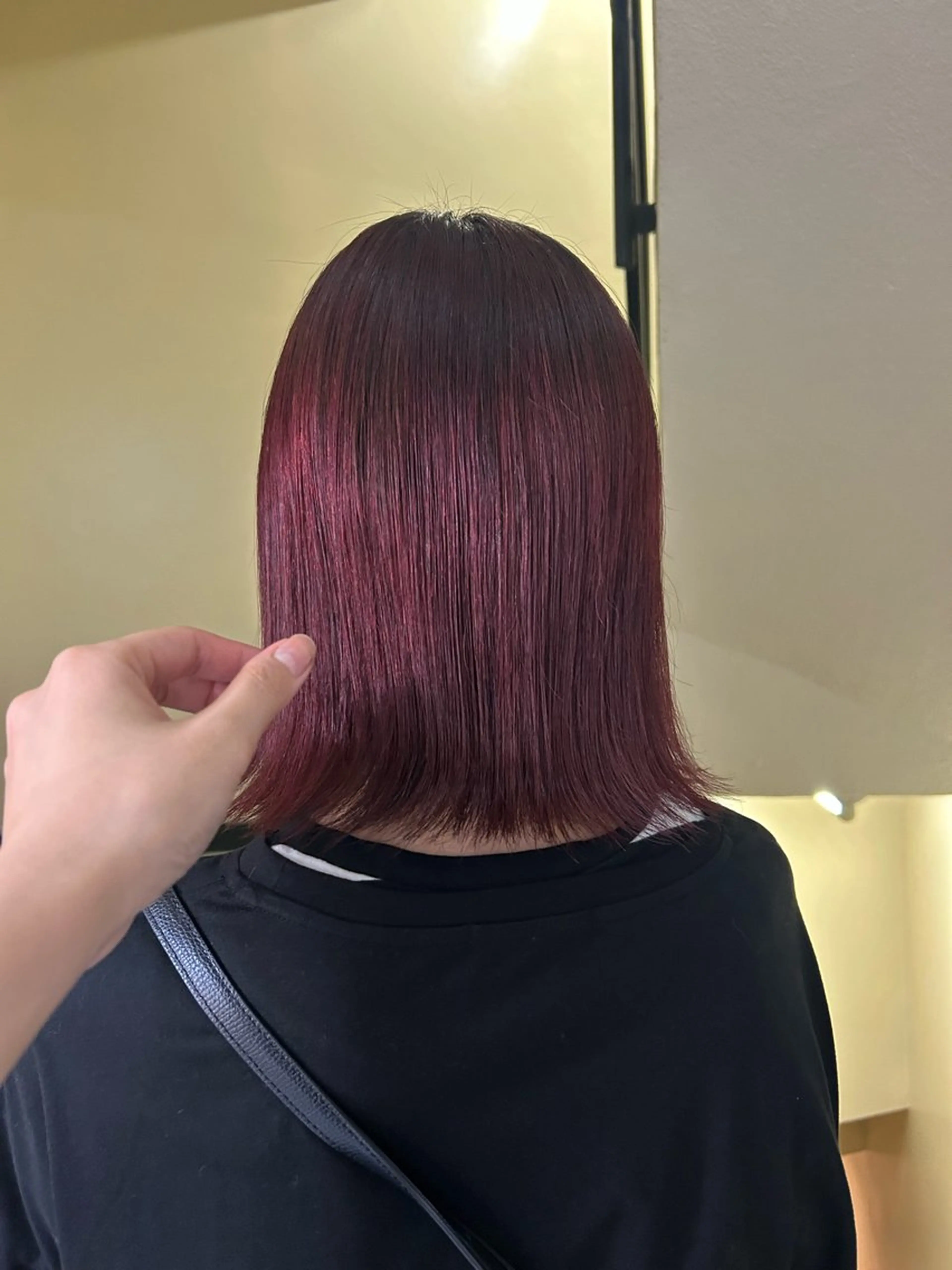 ミディアム カラー ☕️結【suii.】 ボブ/ヘアセット☕️のヘアスタイル