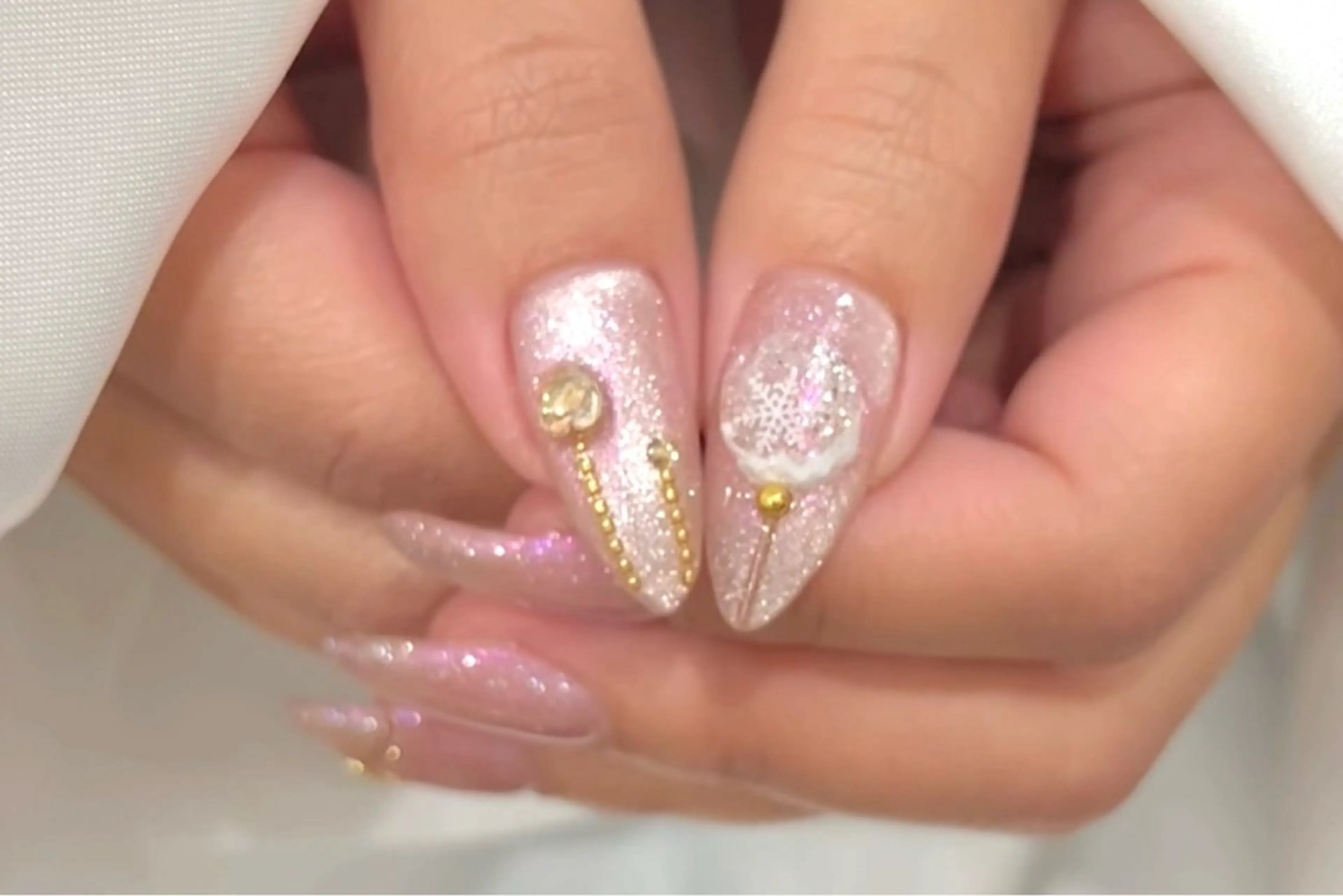 ネイル 冬ネイル クリスマス hali’a nailのネイルデザイン