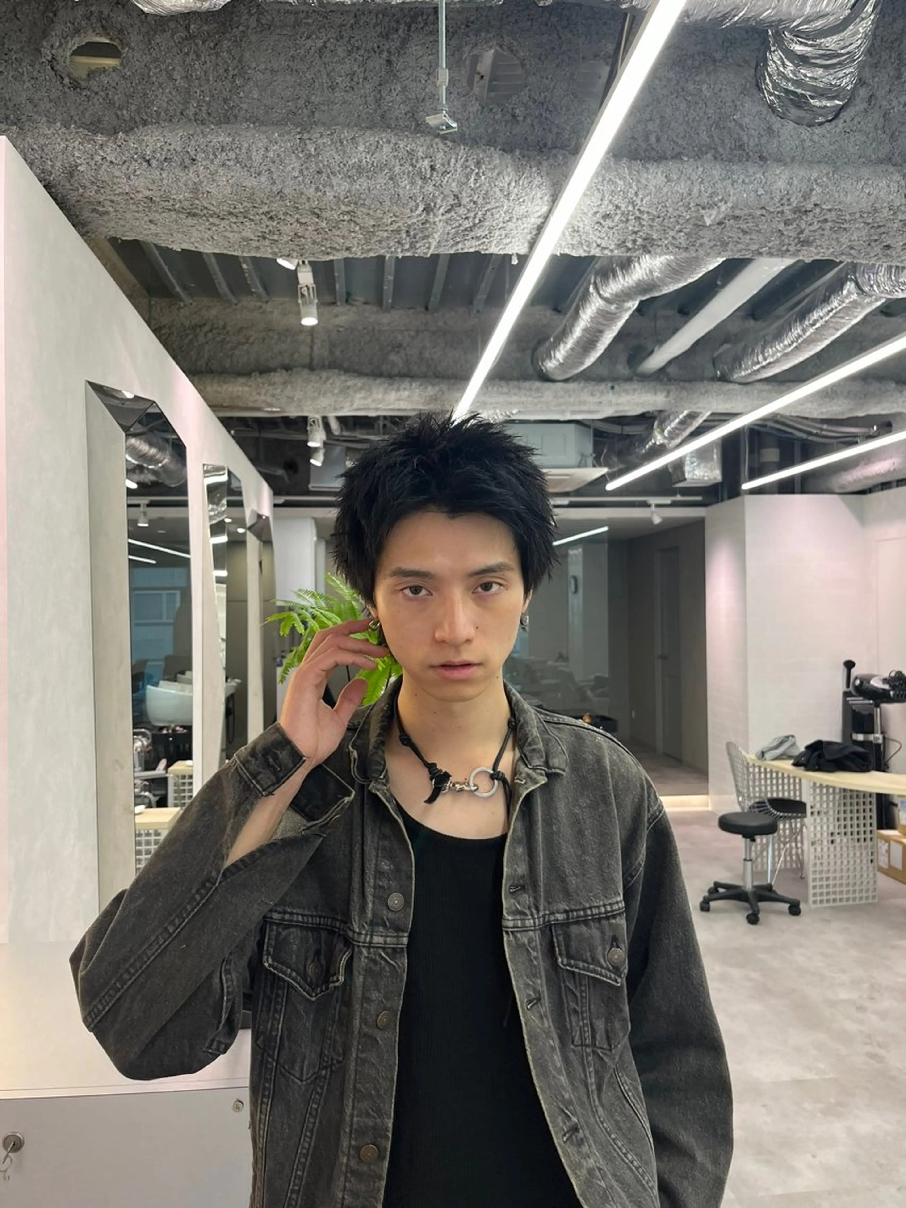 メンズ スパイキーショート カット メンズ特化美容師 水野友貴のヘアスタイル