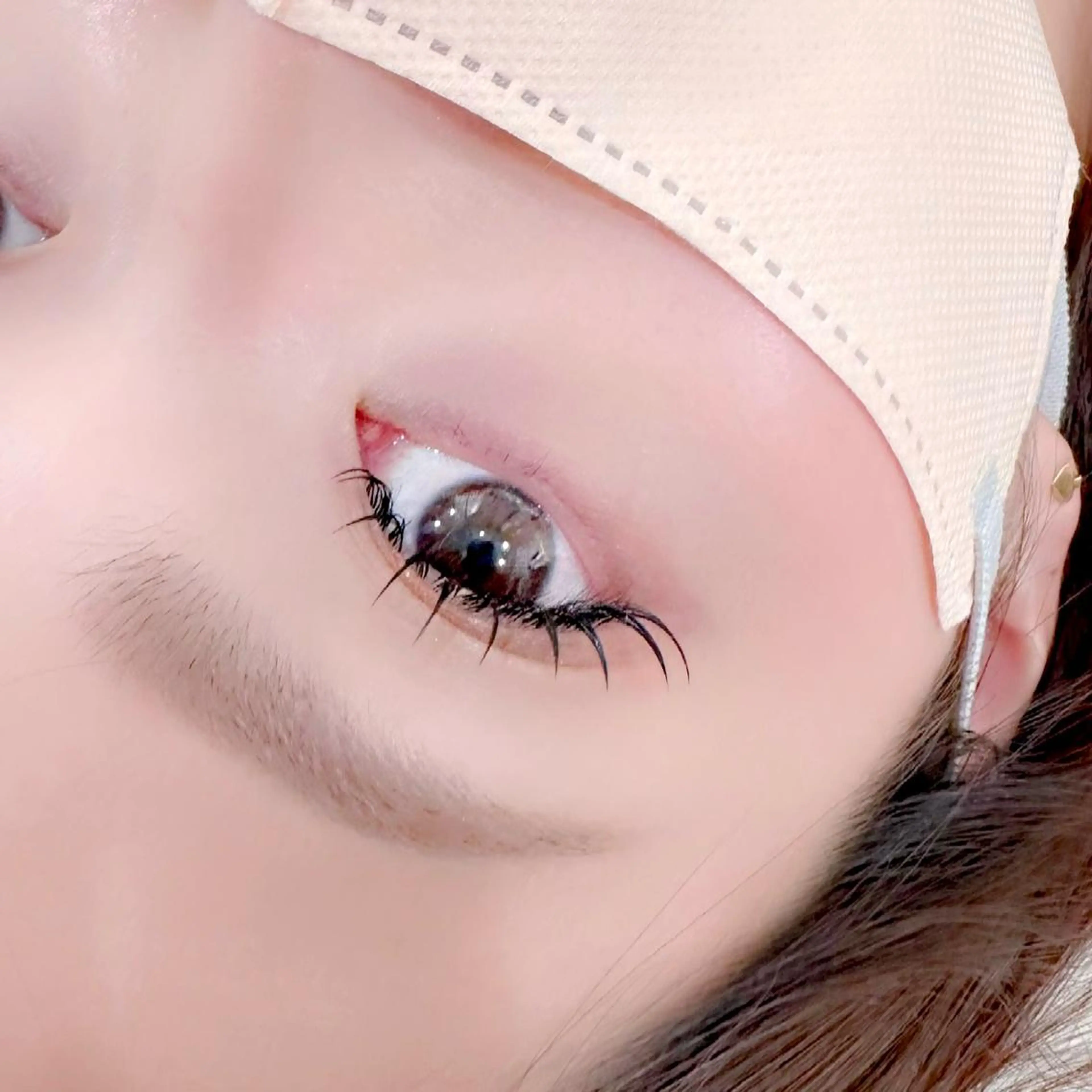 マツエク・マツパ 付け放題 フラットラッシュ feliz ﾌｪﾘｰｽのマツエク・マツパデザイン