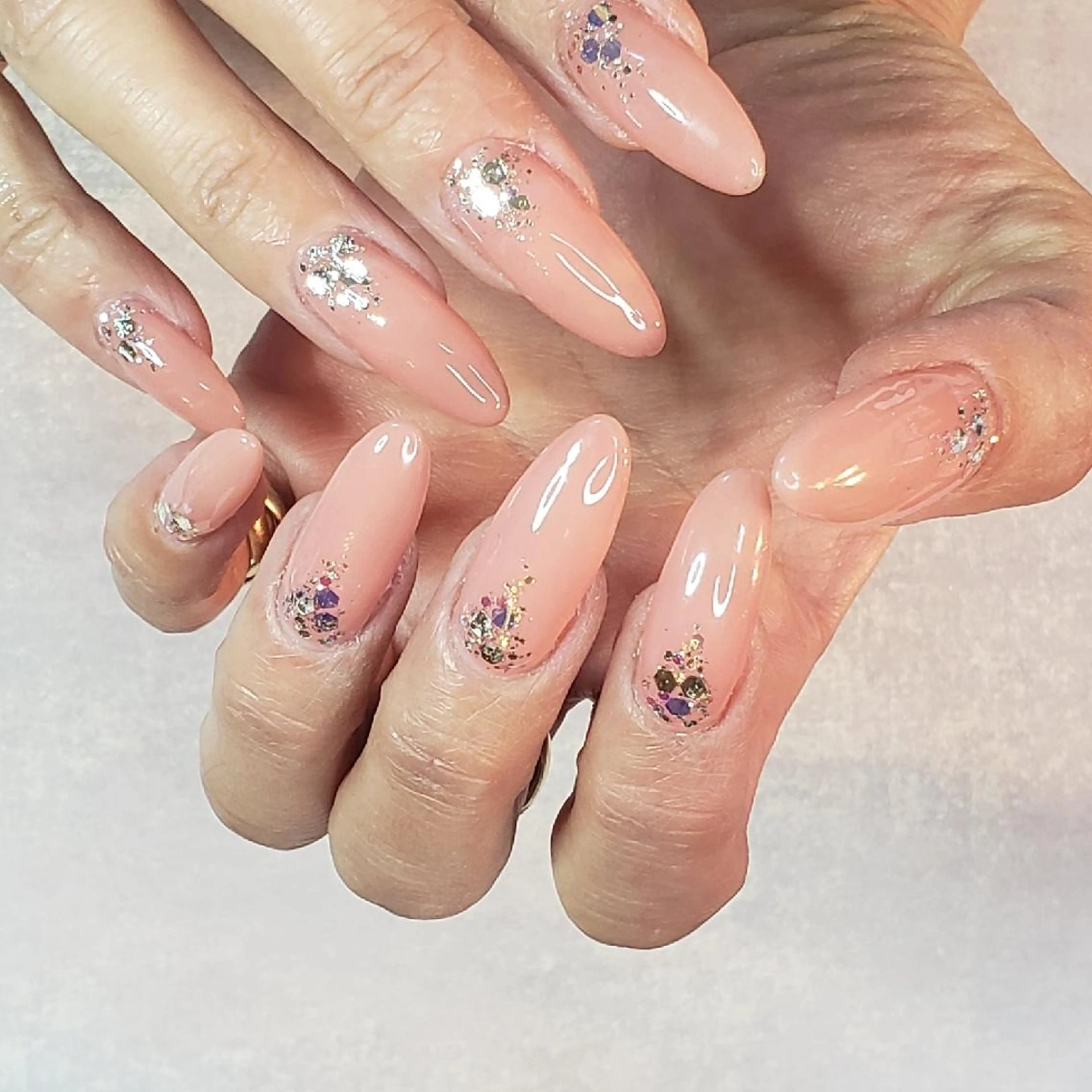 ネイル ジェルネイル ワンカラーネイル パラジェル Nail Allure(ネイル アルーア)所属・Nail Allureのネイルデザイン